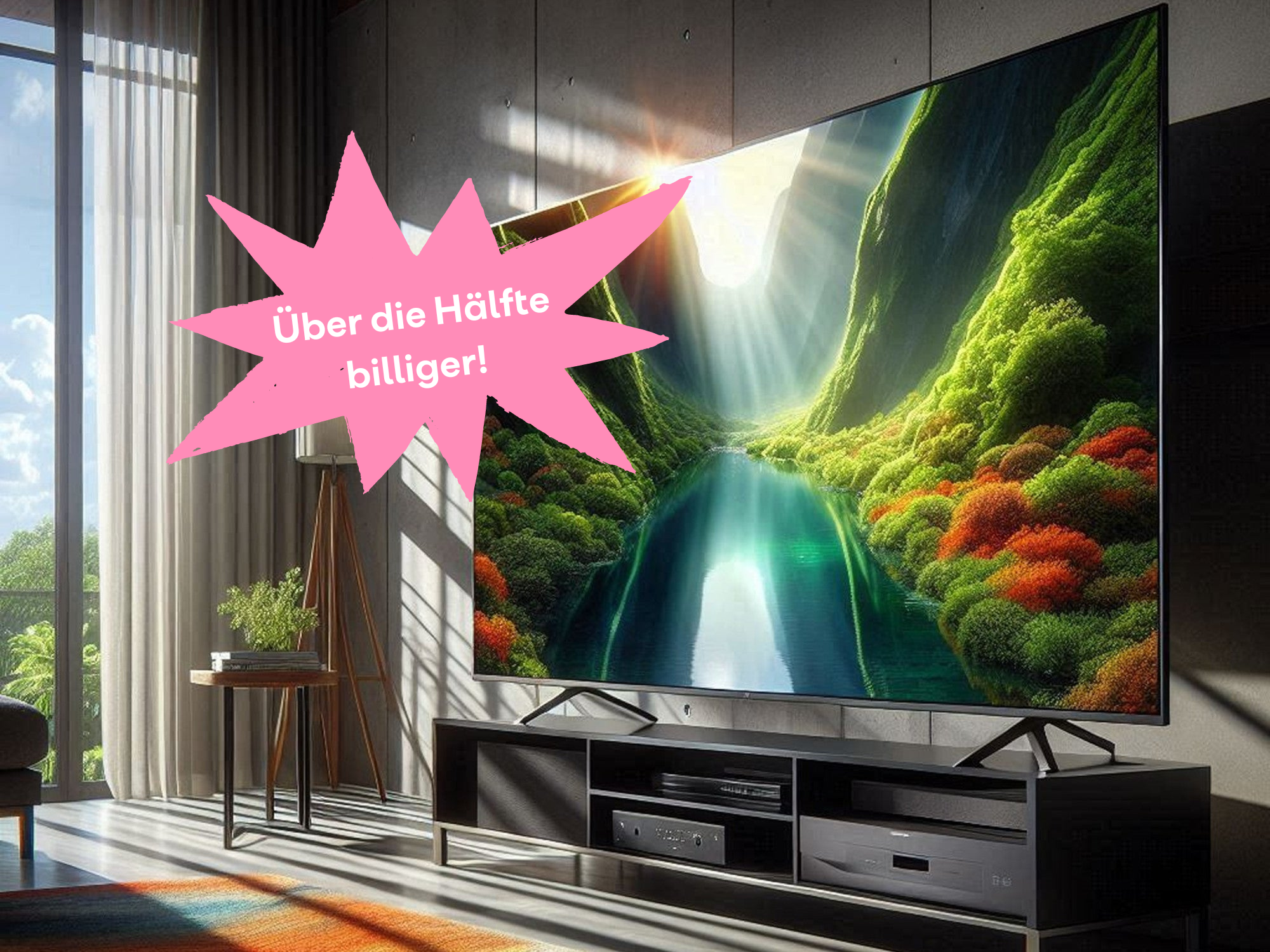 4K-Fernseher über die Hälfte billiger bei Otto