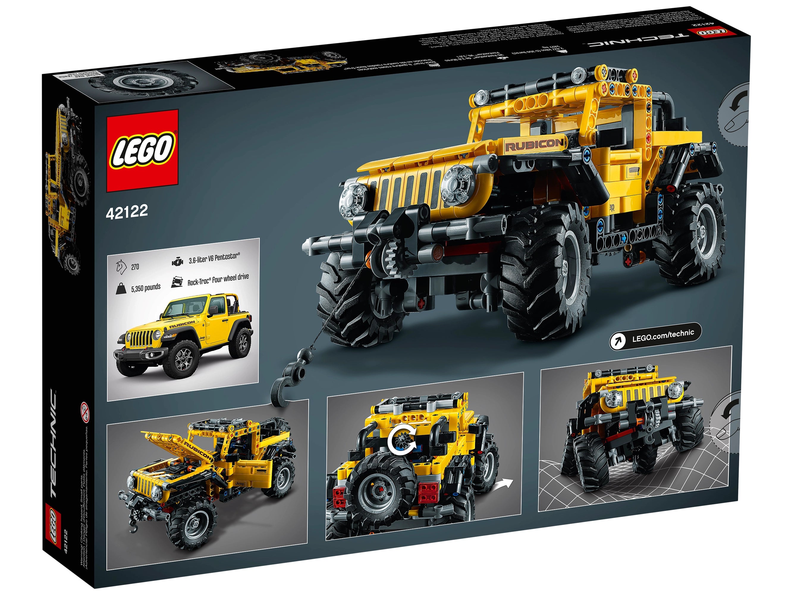 Foto: Klemmbaustein Lego Jeep Wrangler (42122)