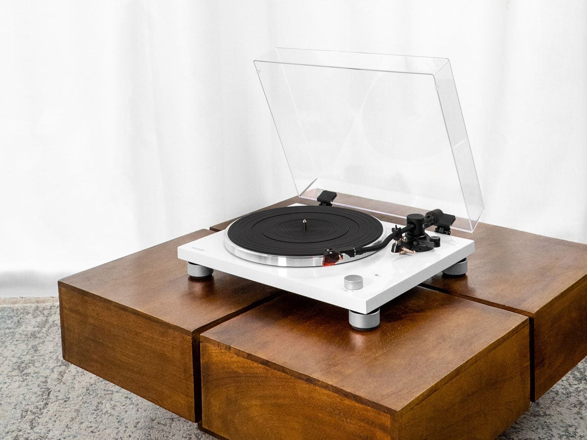 Schallplattenspieler mit vom Musikstreaming Vinyl Bluetooth: direkt