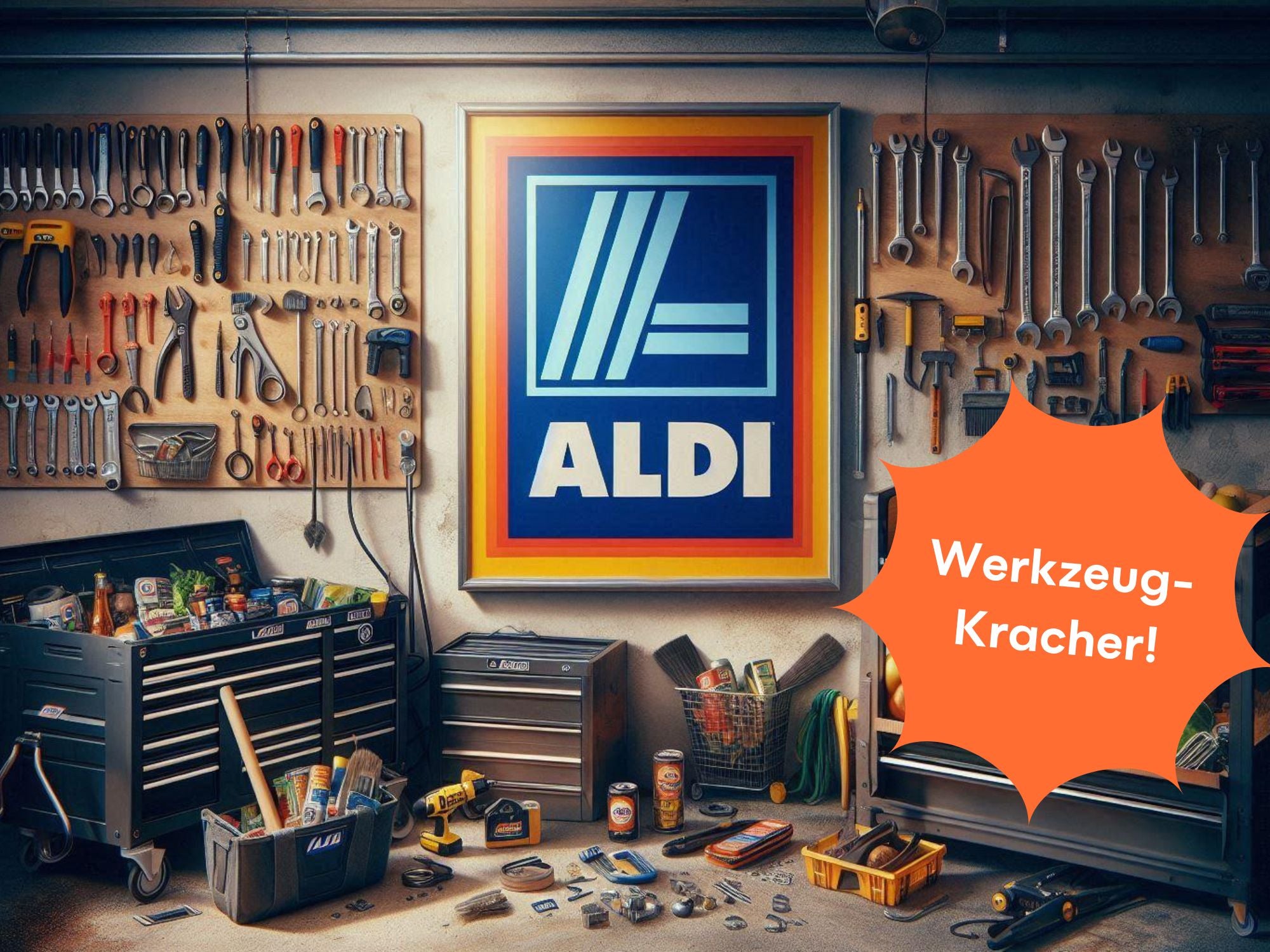 Ab sofort - Aldi haut erstklassiges Werkzeug zu Traumpreisen raus