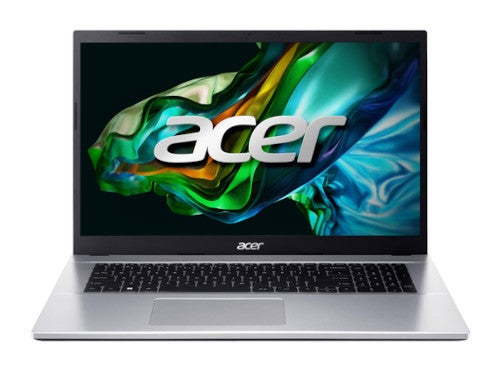 Acer Aspure A317 geöffnet in der Frontansicht.