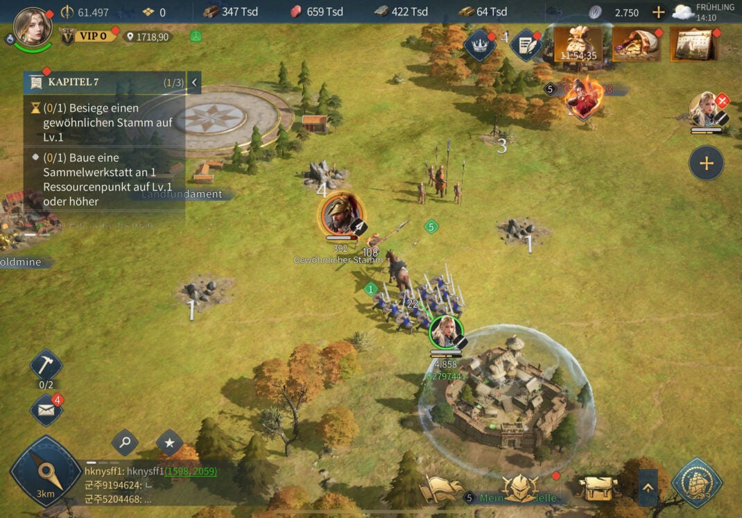 Ein Screenshot aus Age of Empires Mobile im Test