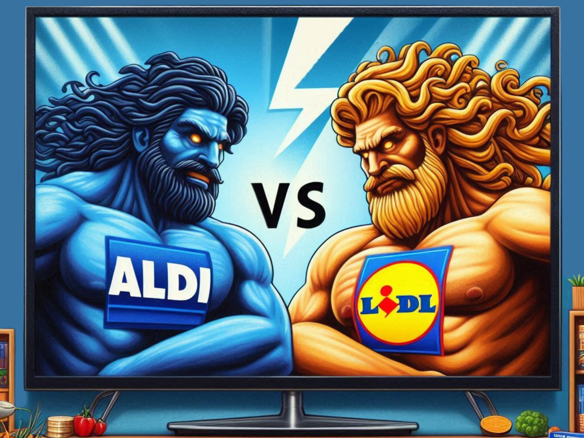 Aldi gegen Lidl im Discounter-Duell um einen 4K-TV