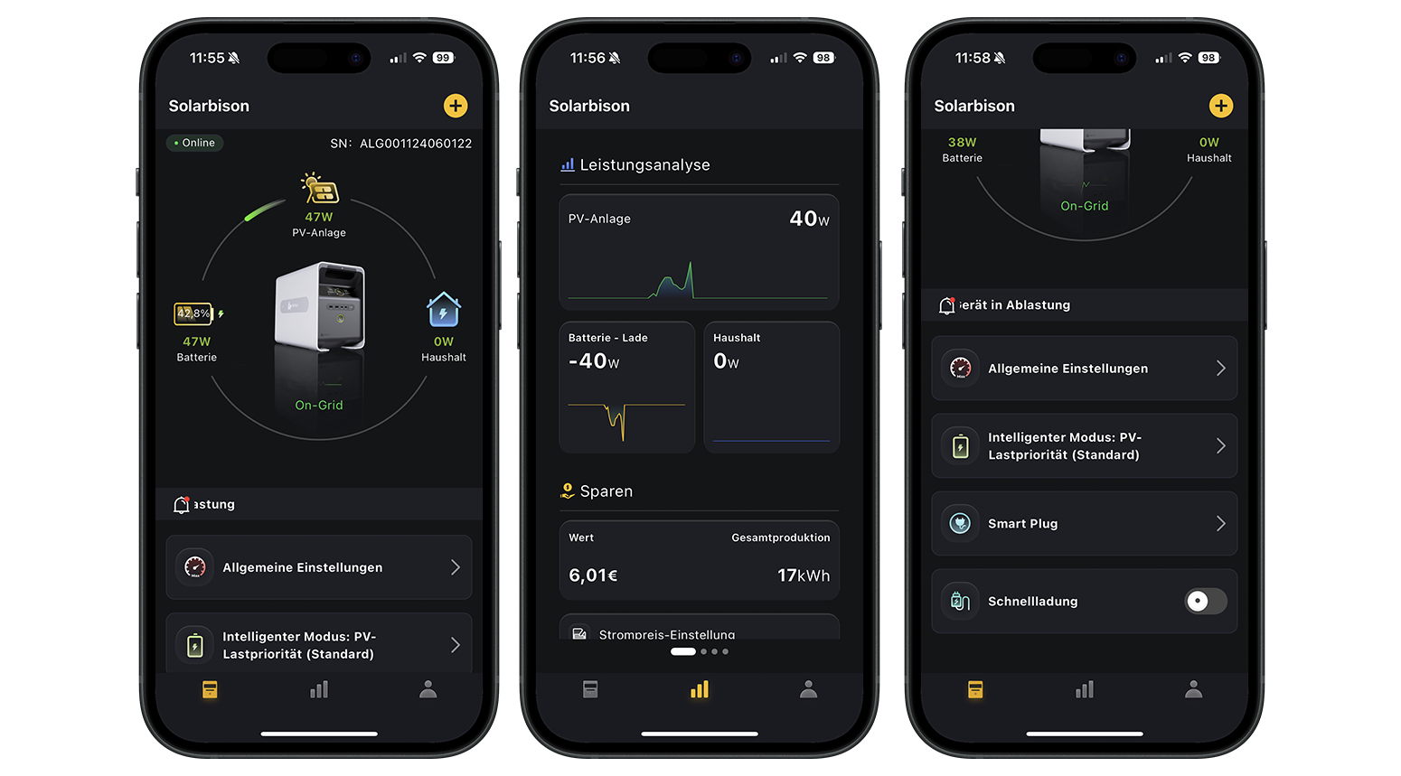 AlphaESS VitaPower App Figure 3