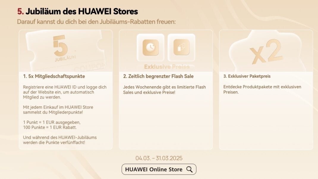 Huawei Jubiläum