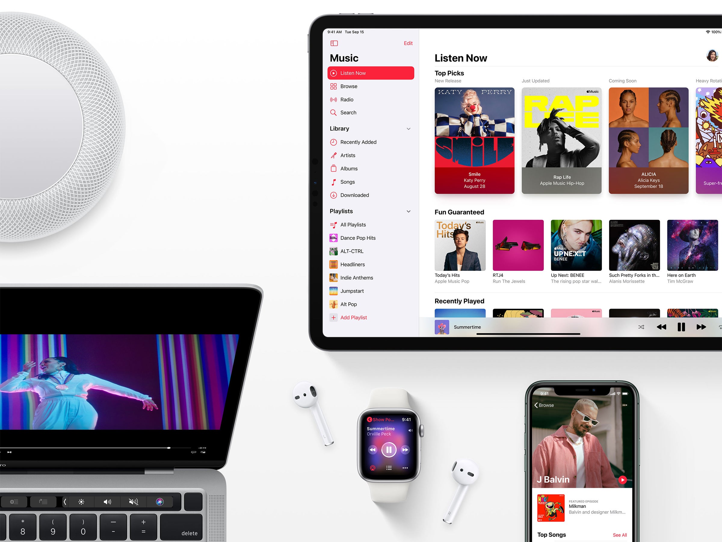 Apple Music auf verschiedenen Geräten