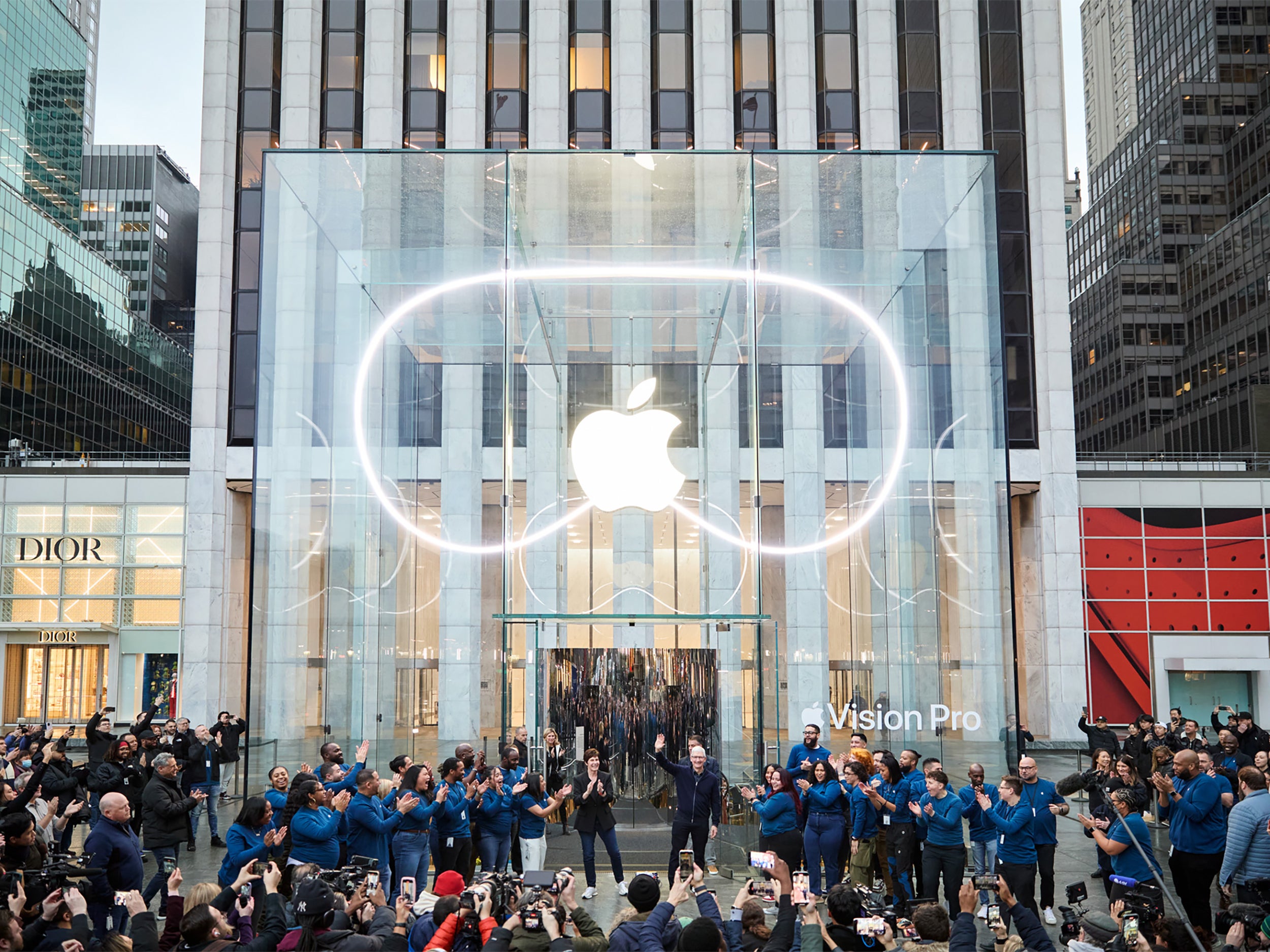 Apple Vision Pro Launch-Event in New York