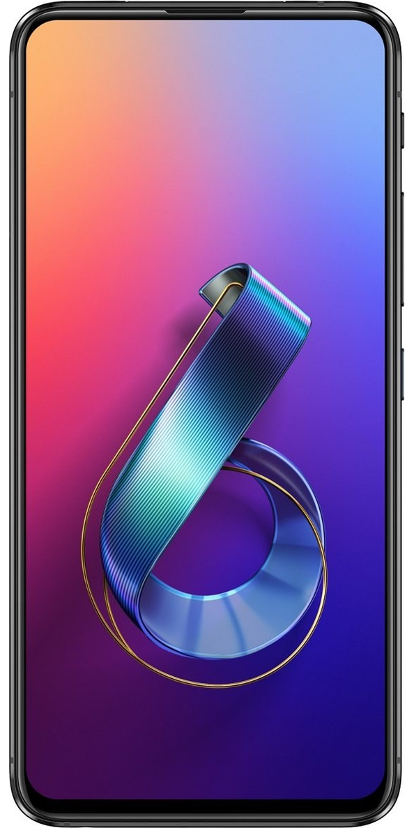 Das Asus ZenFone 6 (2019) in der Frontalansicht