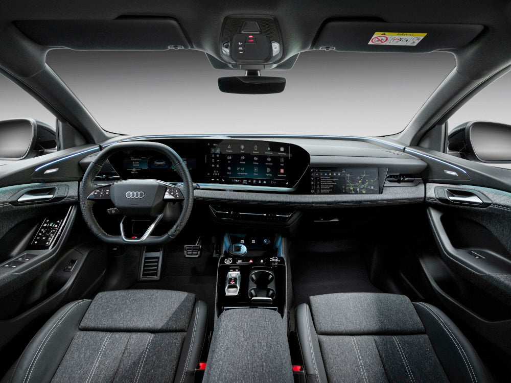 Cockpit des Audi Q6 Sportback e-tron