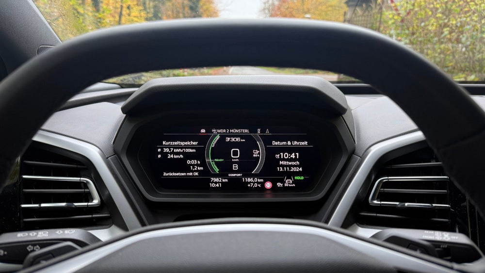 Audi Virtual Cockpit im Audi Q4 e-tron