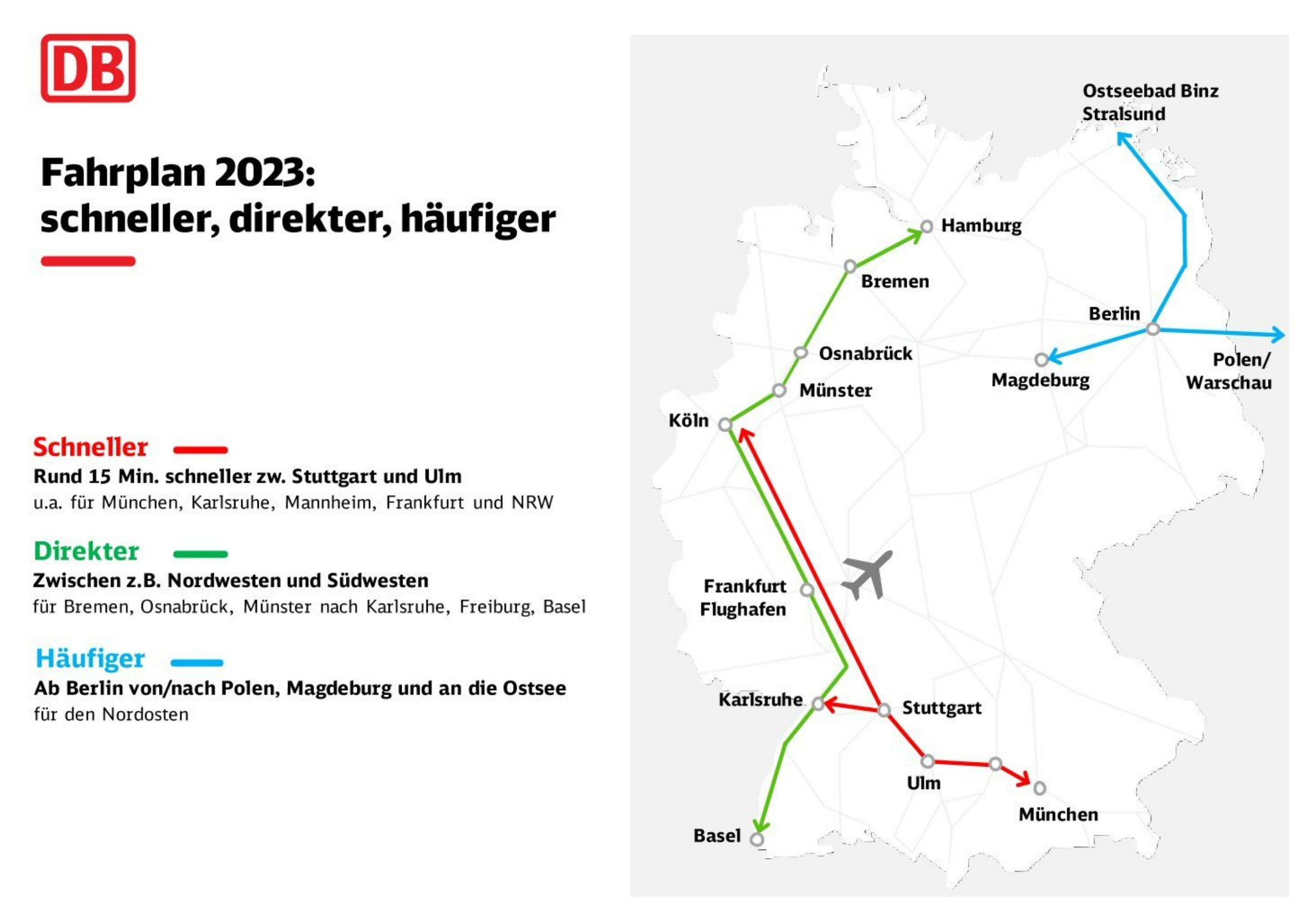 Deutsche Bahn ändert Fahrplan: Diesen Änderungen Stehen An