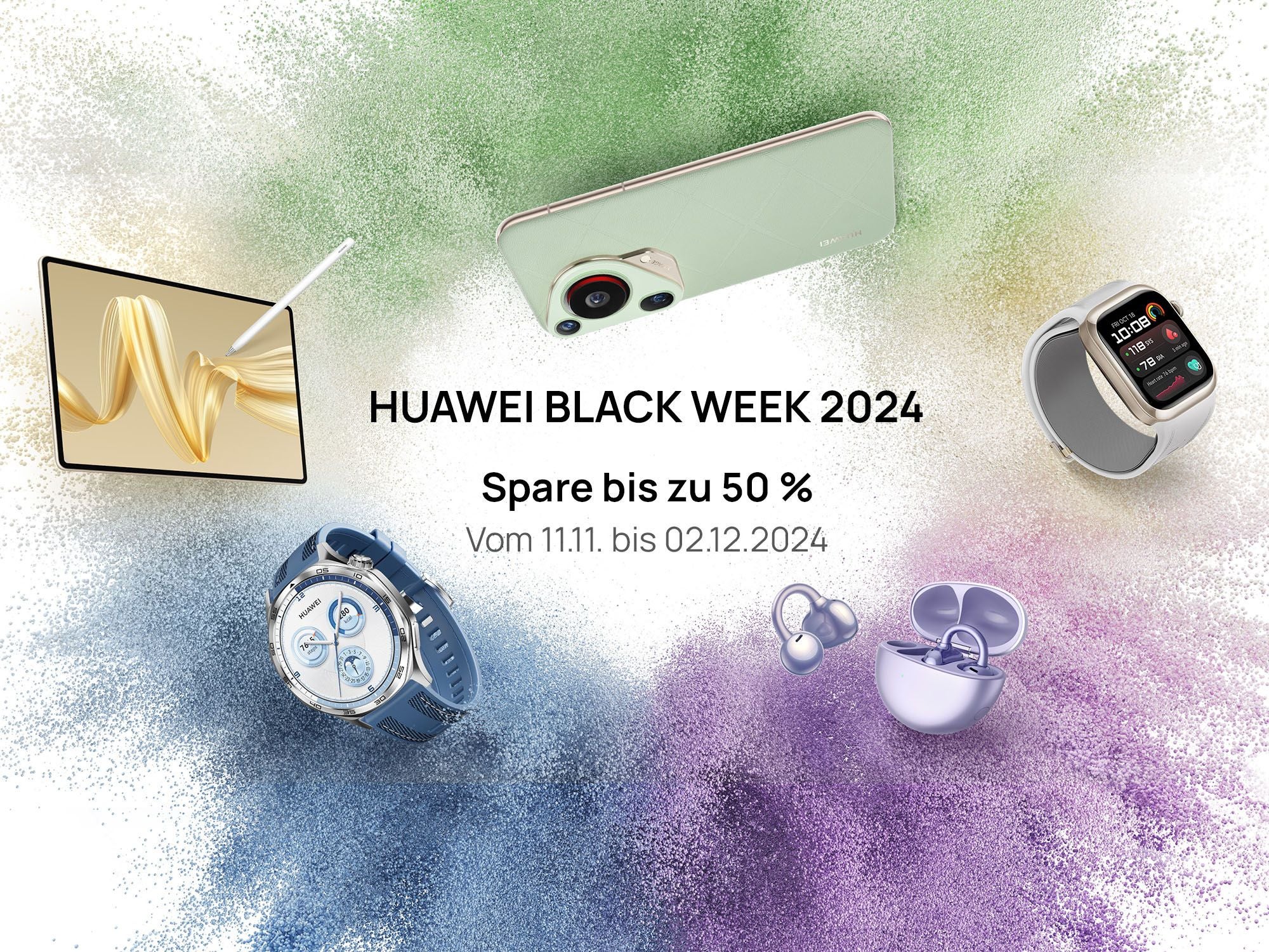 Black Week - Huawei startet jetzt schon mit saustarken Angeboten