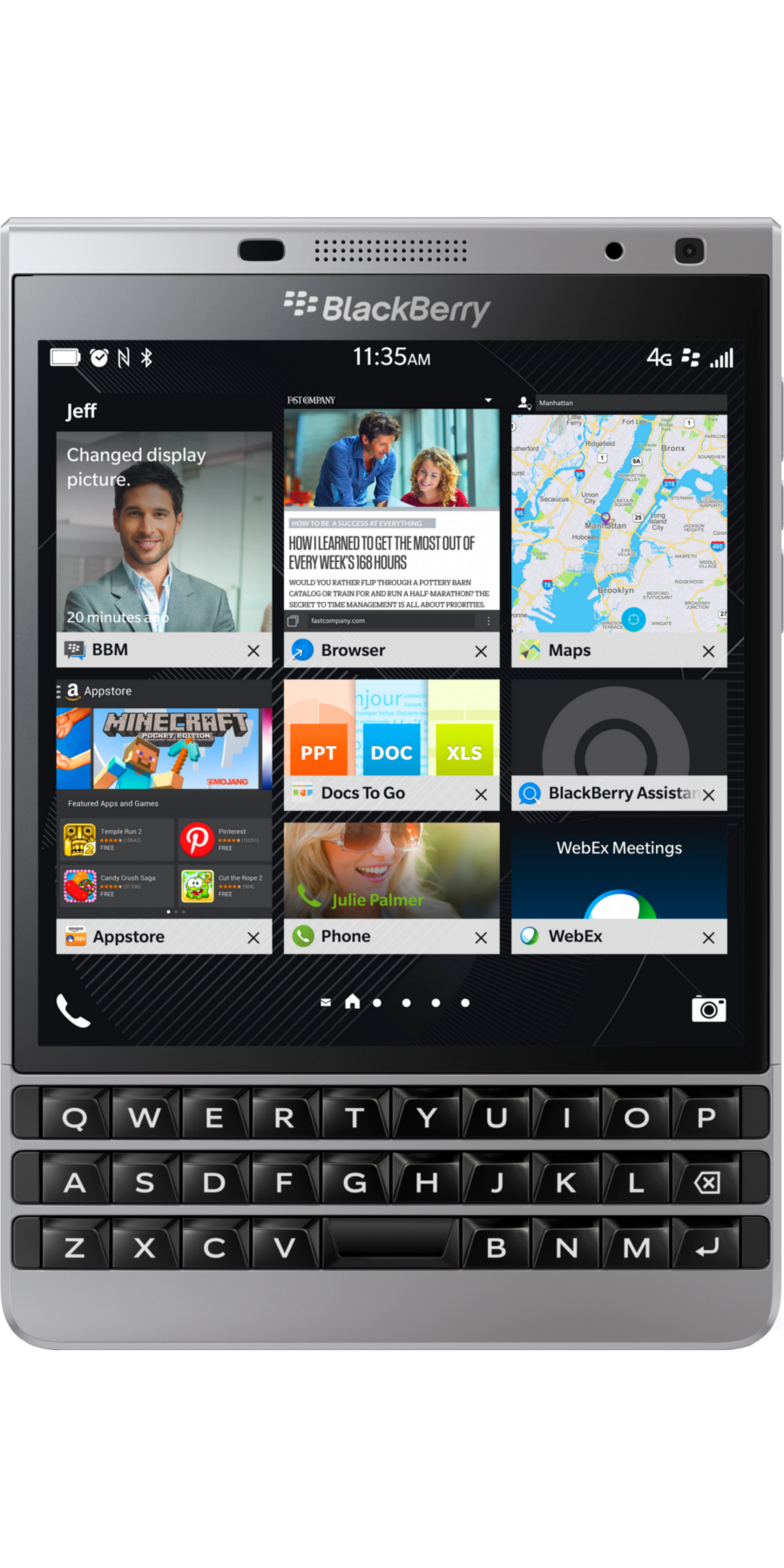 Blackberry Passport Front