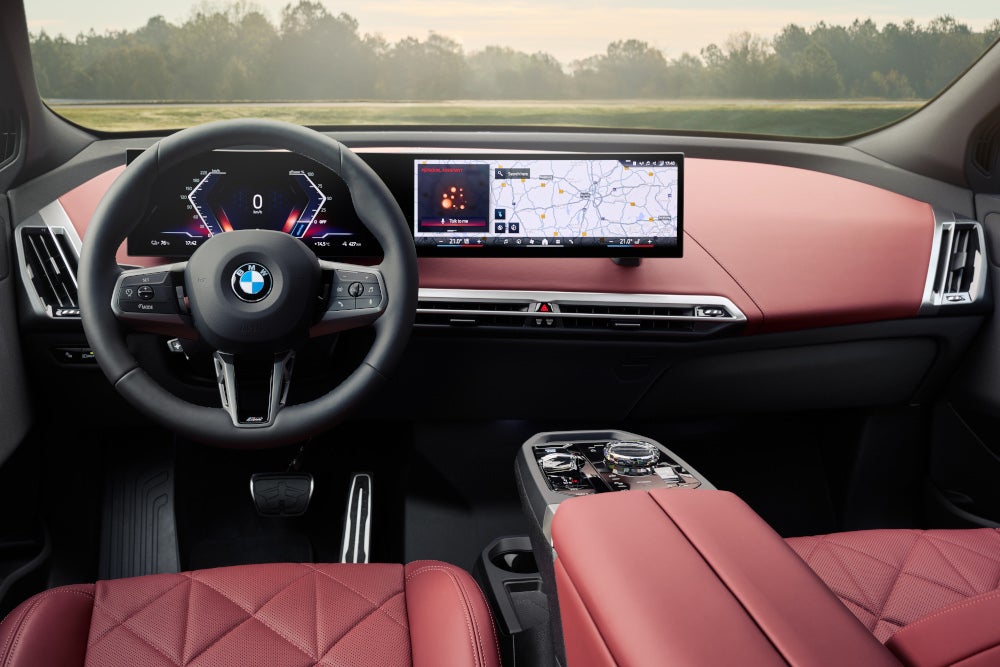 Interieur des BMW iX (2025).