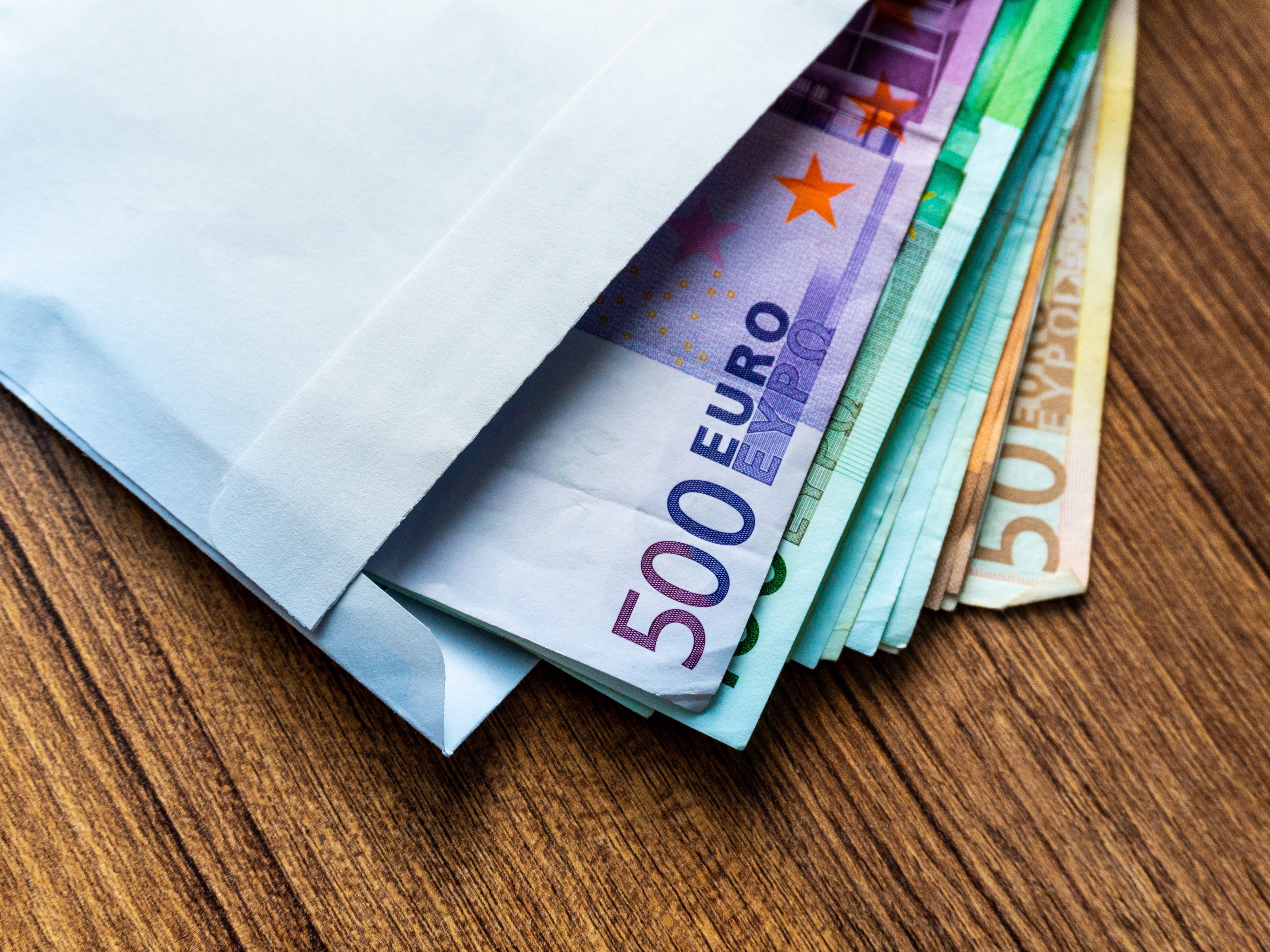 Geld, Brief, Briefumschlag