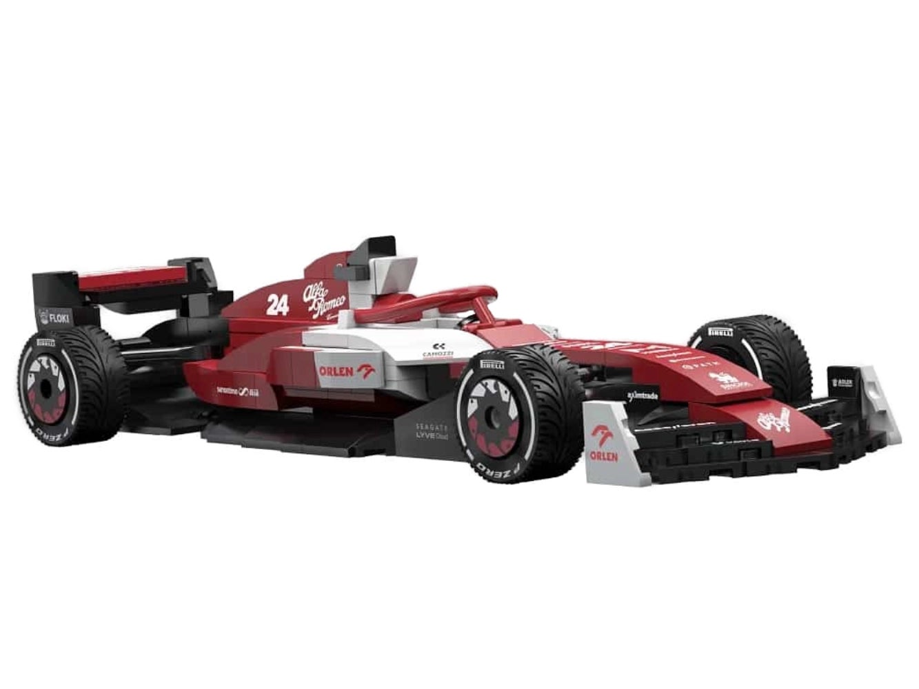 Foto: Klemmbaustein CaDA Alfa Romeo F1 Team ORLEN C42 1 zu 24 (C55026W)