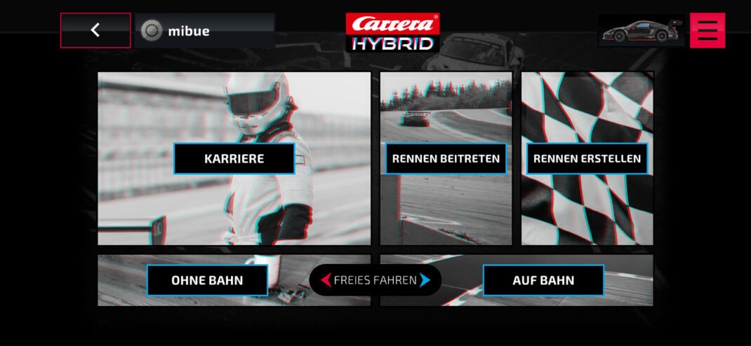 Carrera Hybrid: Die App des neuen Rennspiels