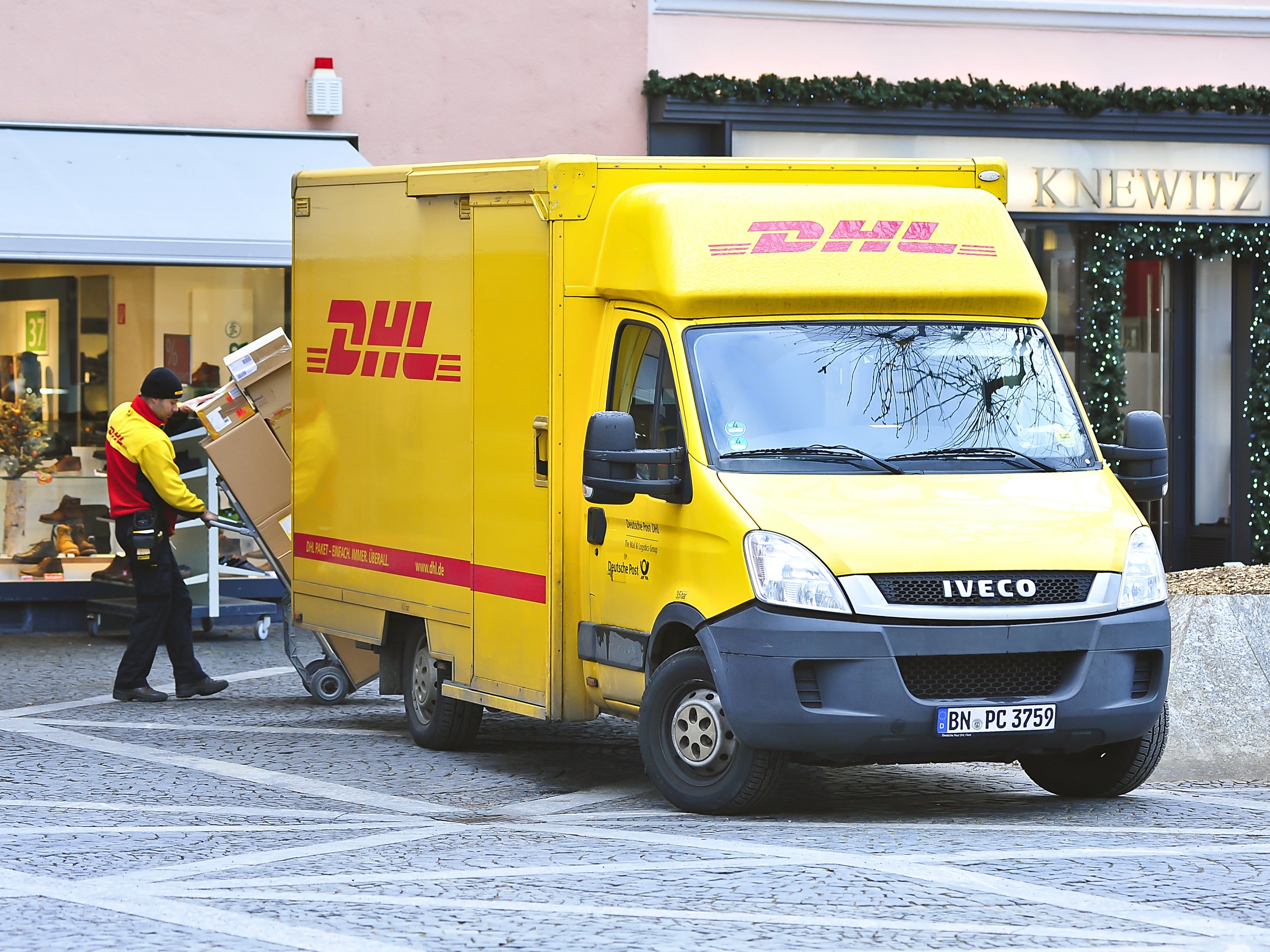 Pakete, DHL