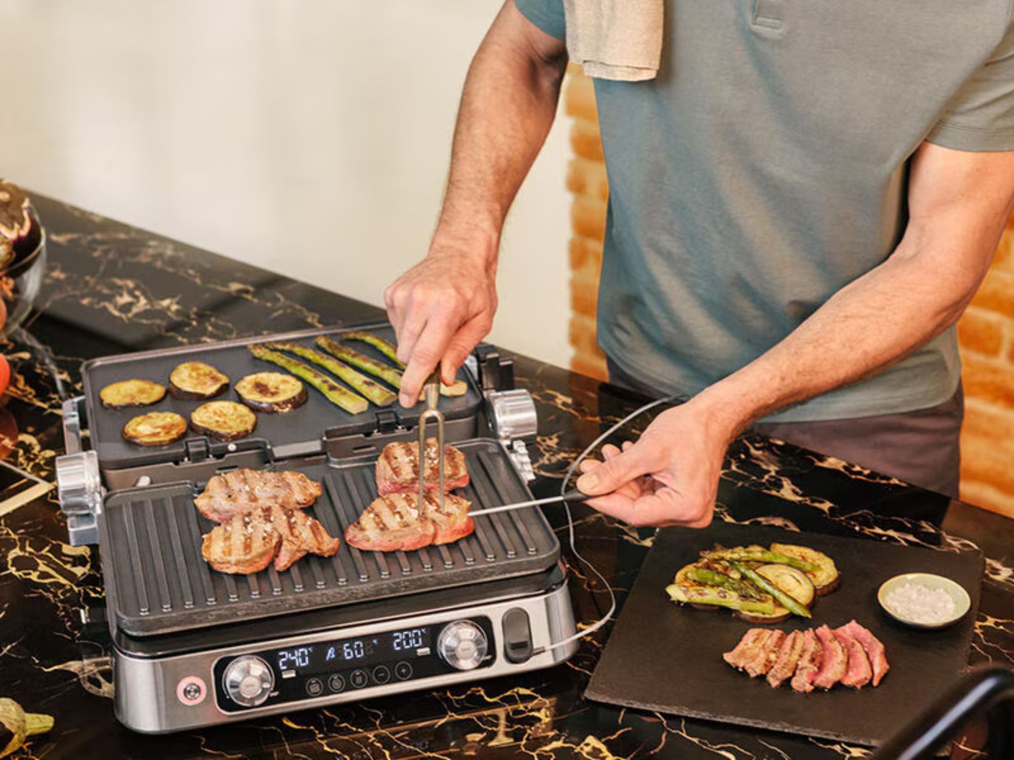 DIE-OptiGrill-Alternative-Saturn-verkauft-Braun-Kontaktgrill-superg-nstig