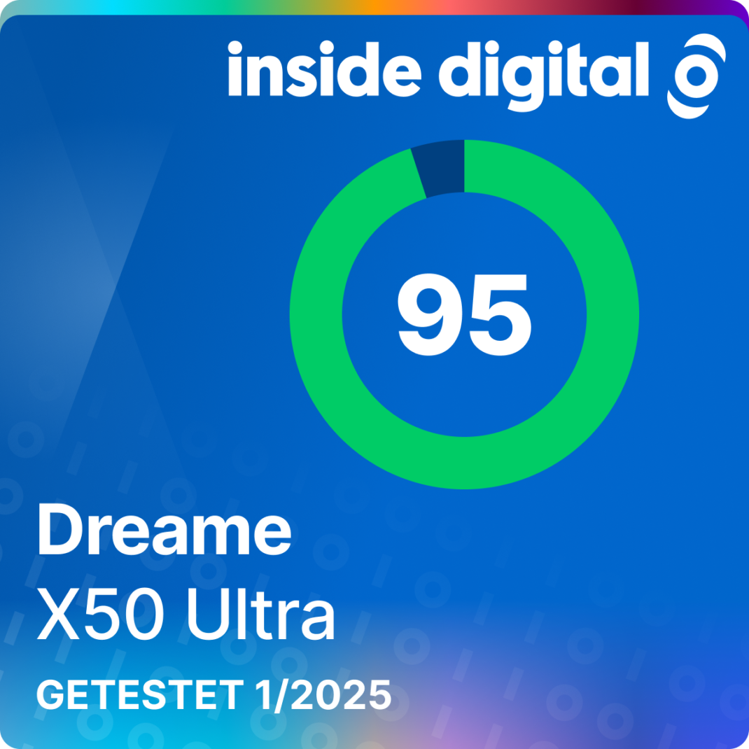 Dreame X50 Ultra Testsiegel