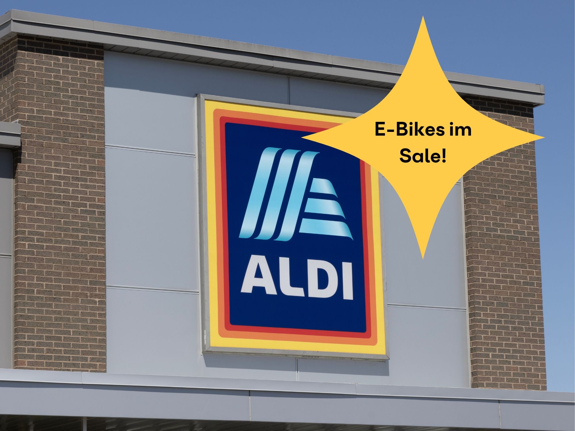 Aldi-Logo an einem Store