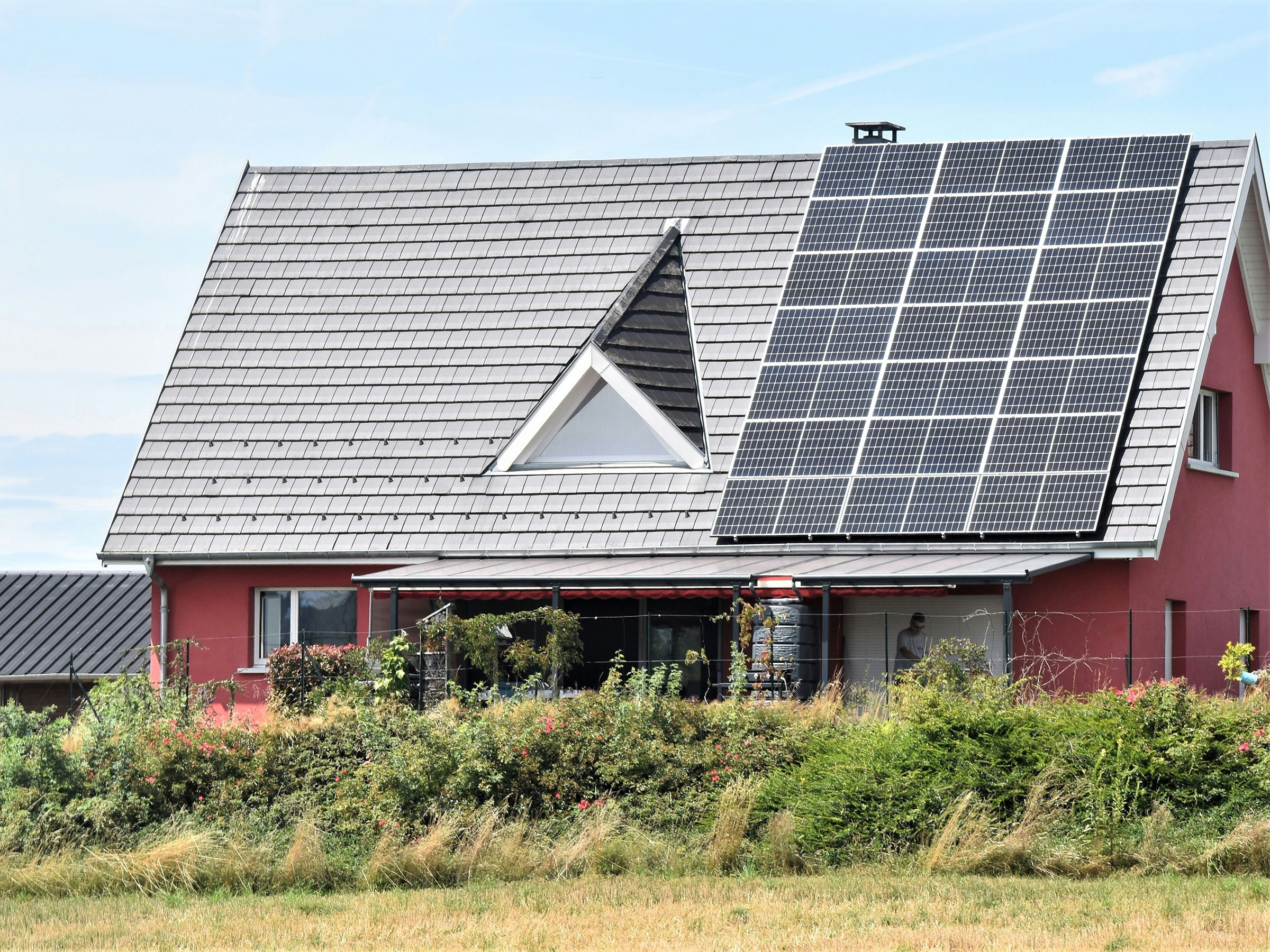 PV-Anlage auf Wohnhaus