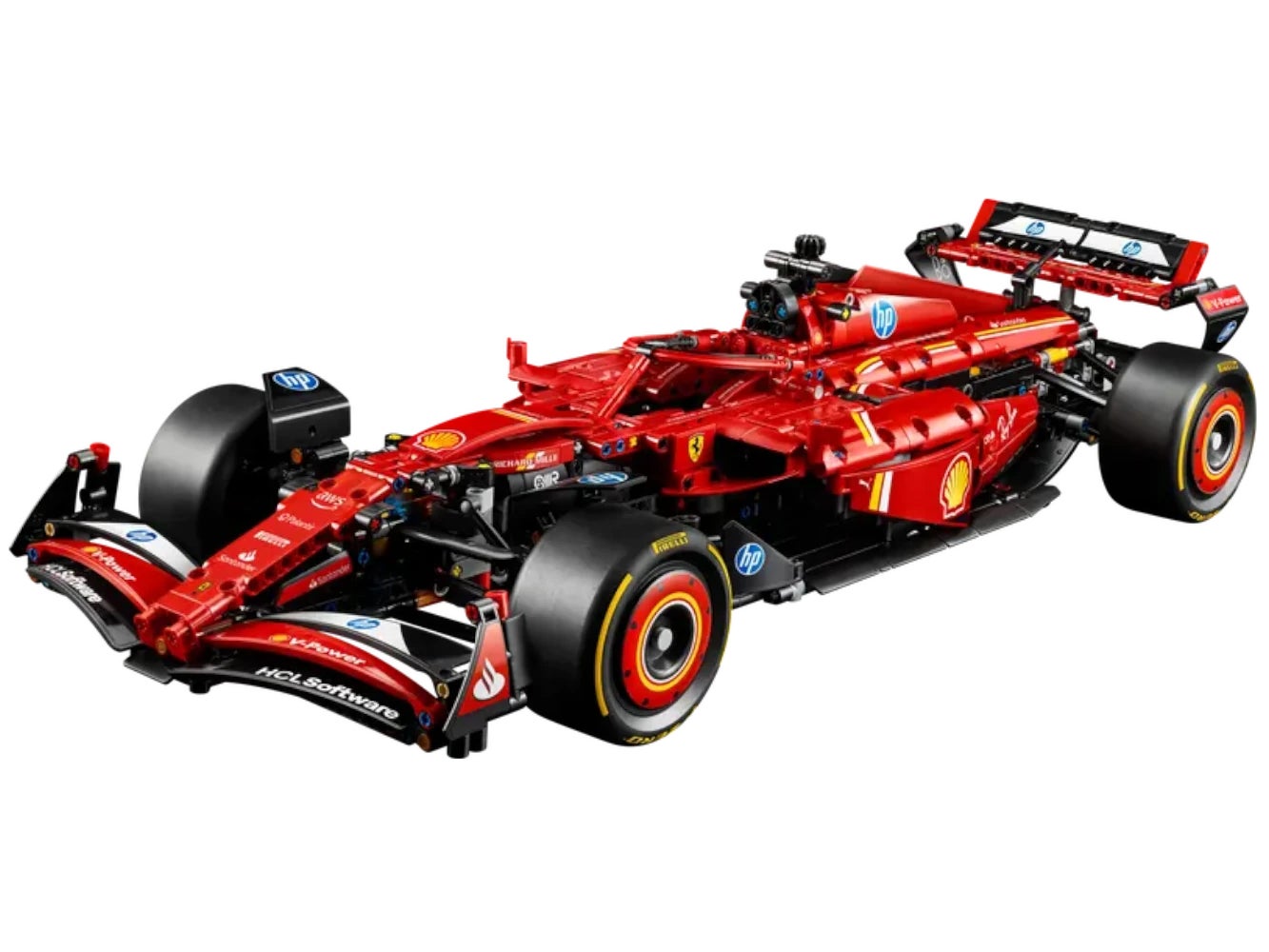 Ferrari SF-24 F1 Rennauto schräge Ansicht