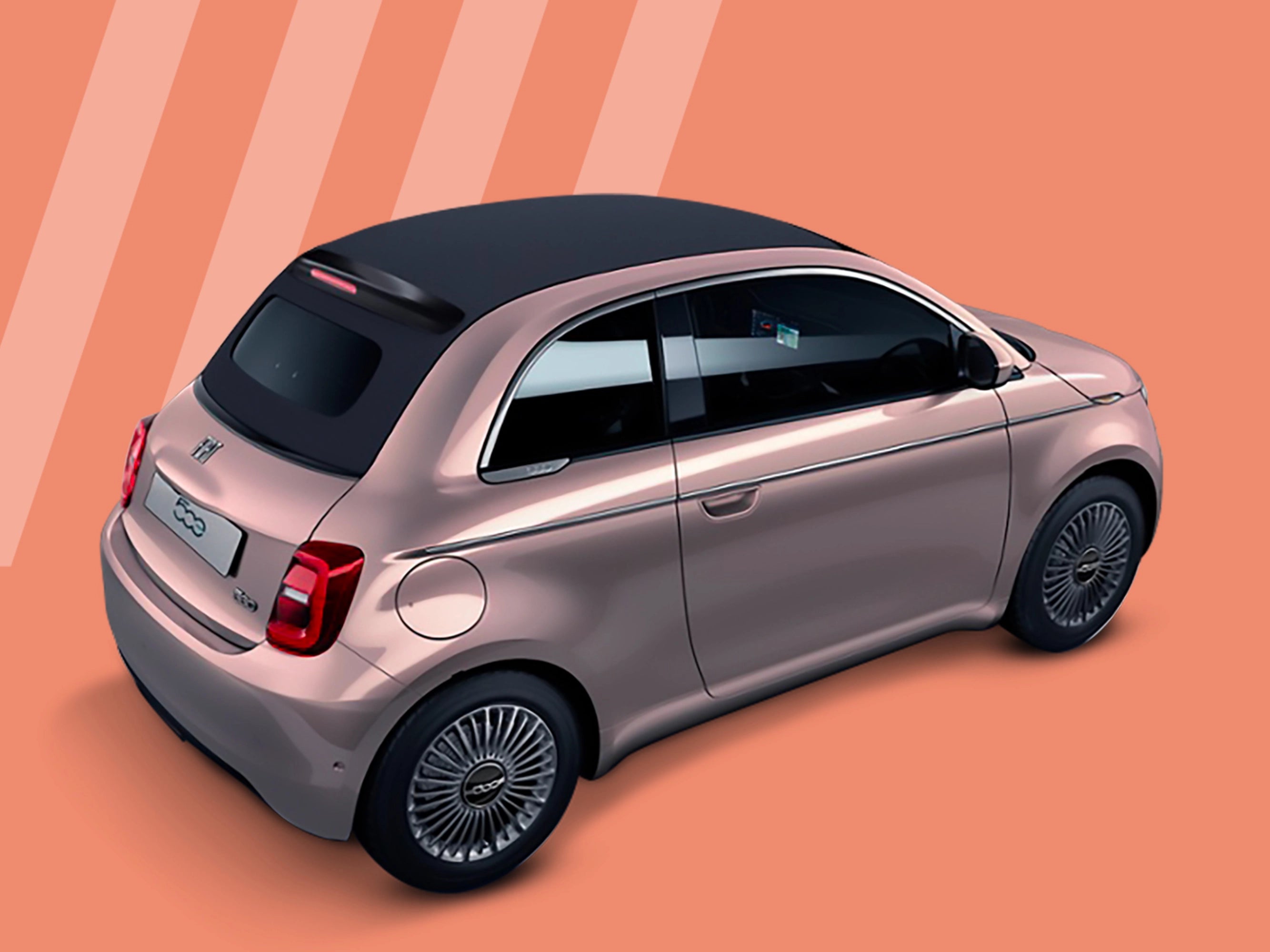 Foto: E-auto Fiat 500 Elektro RED Cabrio (23,8 kWh) (2025)