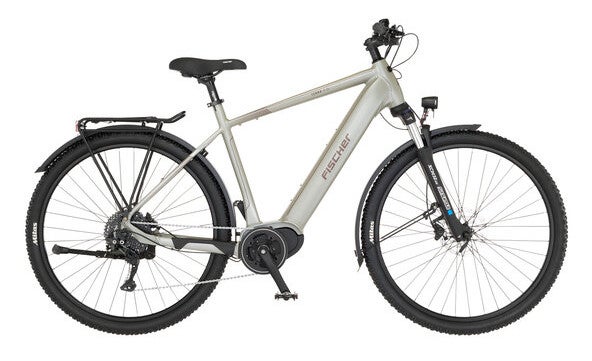 Fischer All Terrain E-Bike Terra 4.0 in der Seitenansicht.