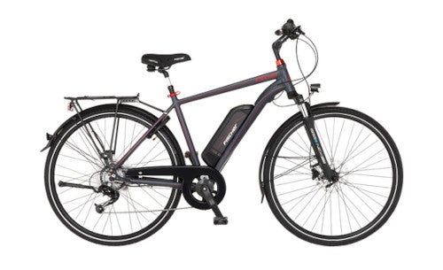 Fischer Trekking E-Bike VIATOR 1.0 i Seitenansicht.