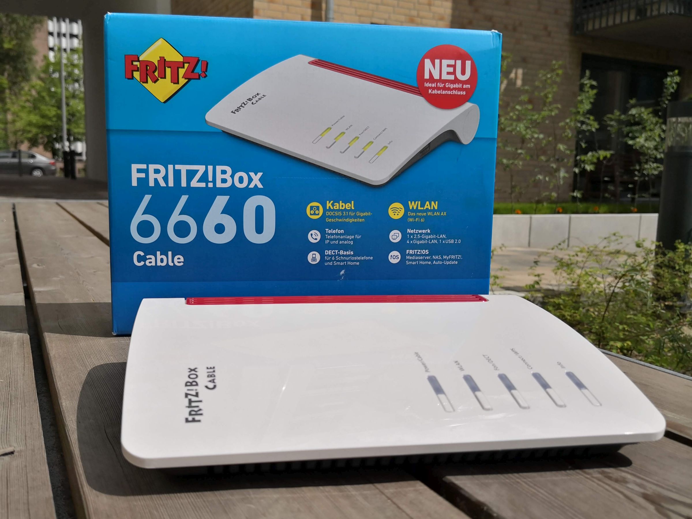 FritzBox 6660 Das im taugt die FritzBox schnellste Cable der Test: Welt