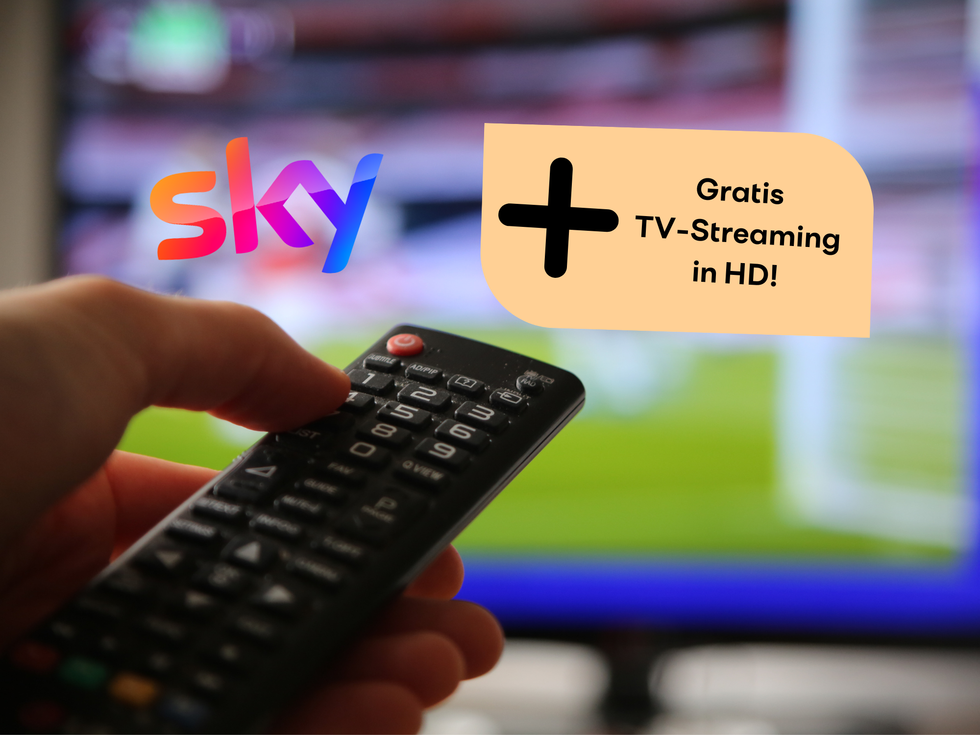 Gratis TV-Streaming in HD zum Sky-Abo