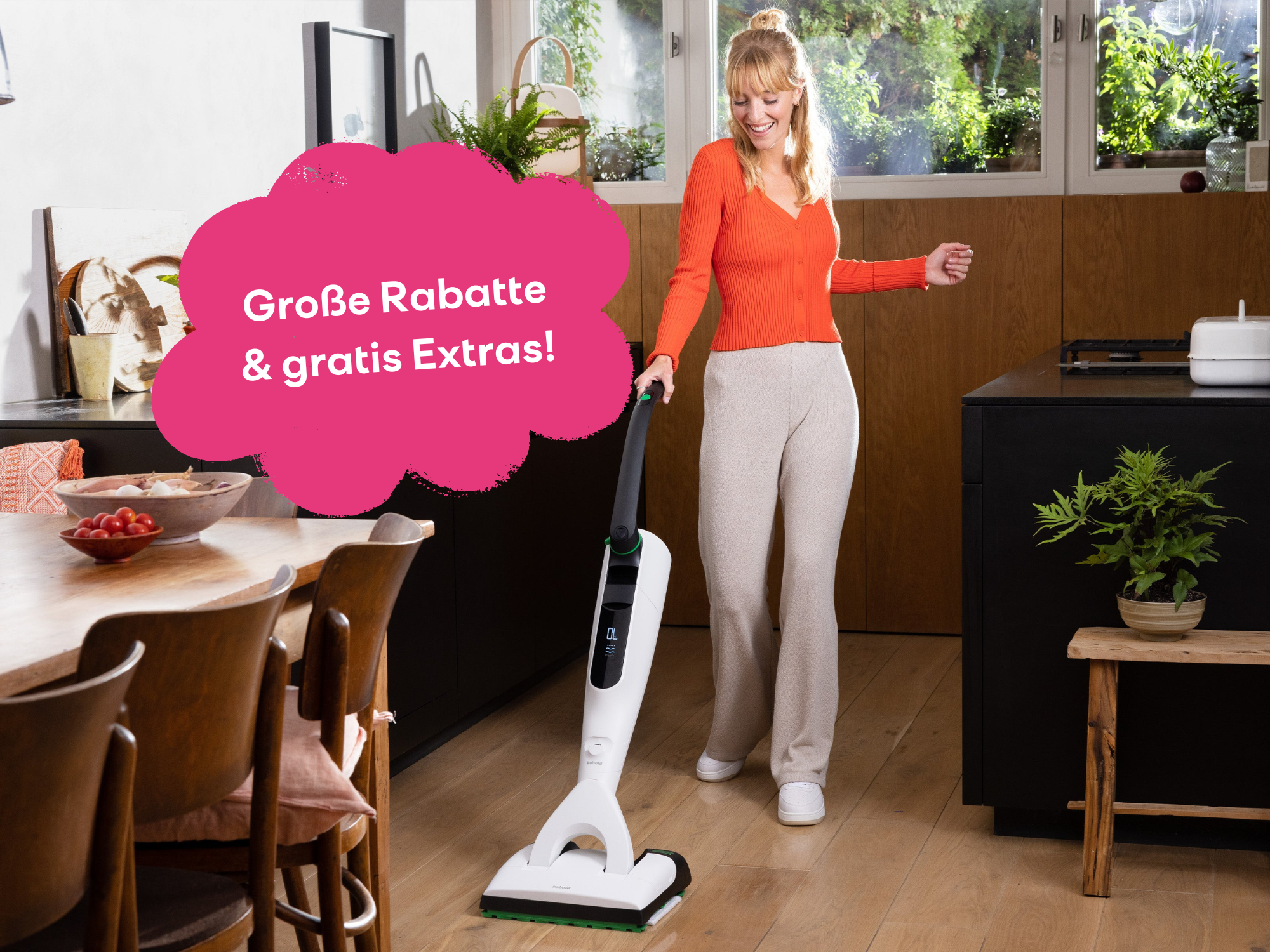 Große Rabatte und gratis Extras bei Vorwerk