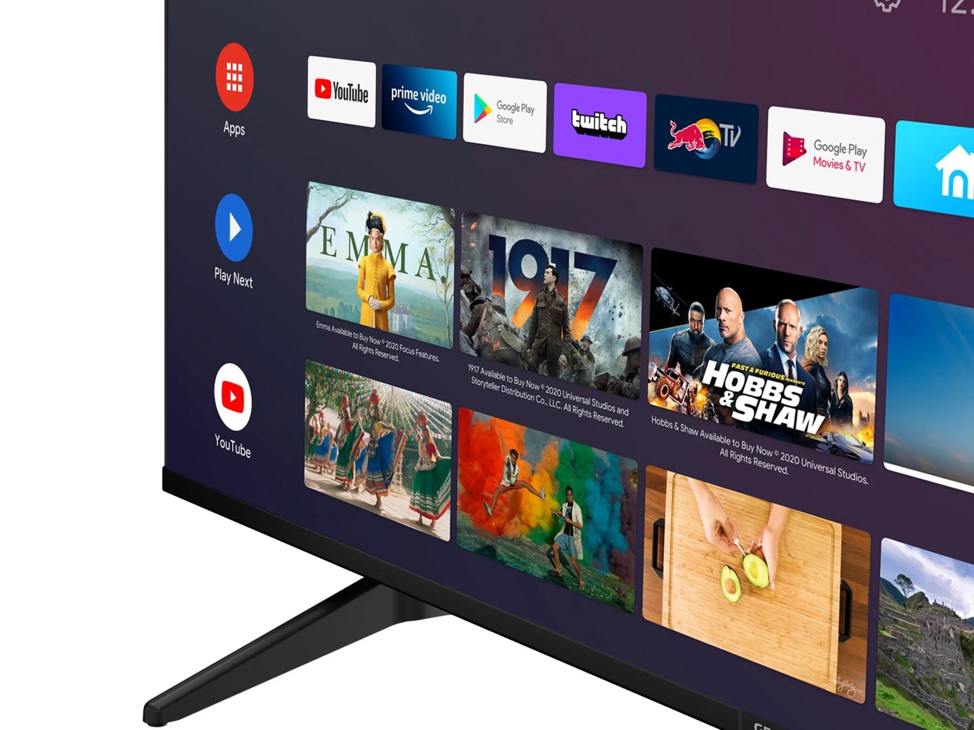 Großer Fernseher mit Android TV günstig im Angebot