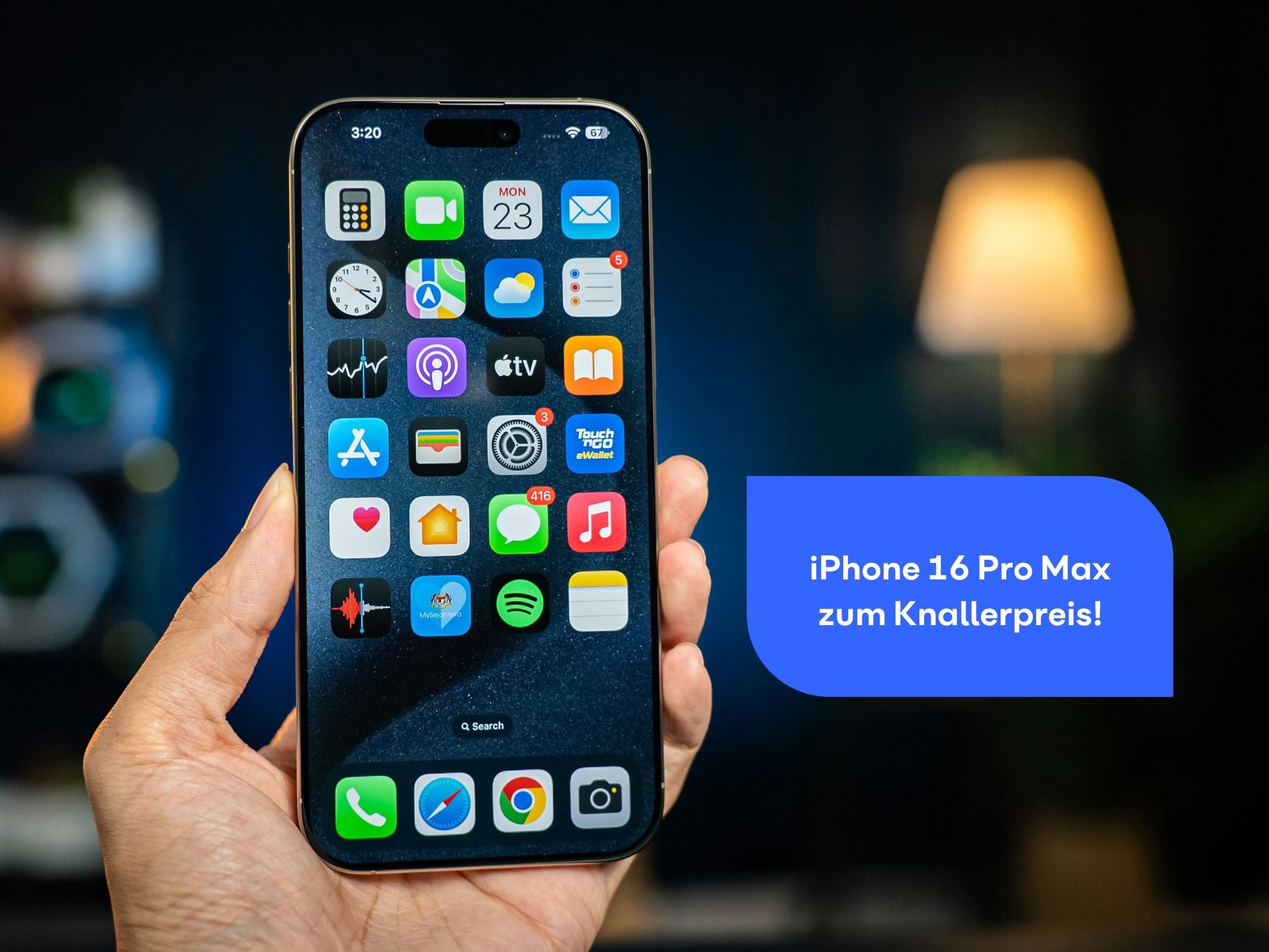 High-End-Technik zum Knallerpreis - iPhone 16 Pro Max im ultimativen Angebot