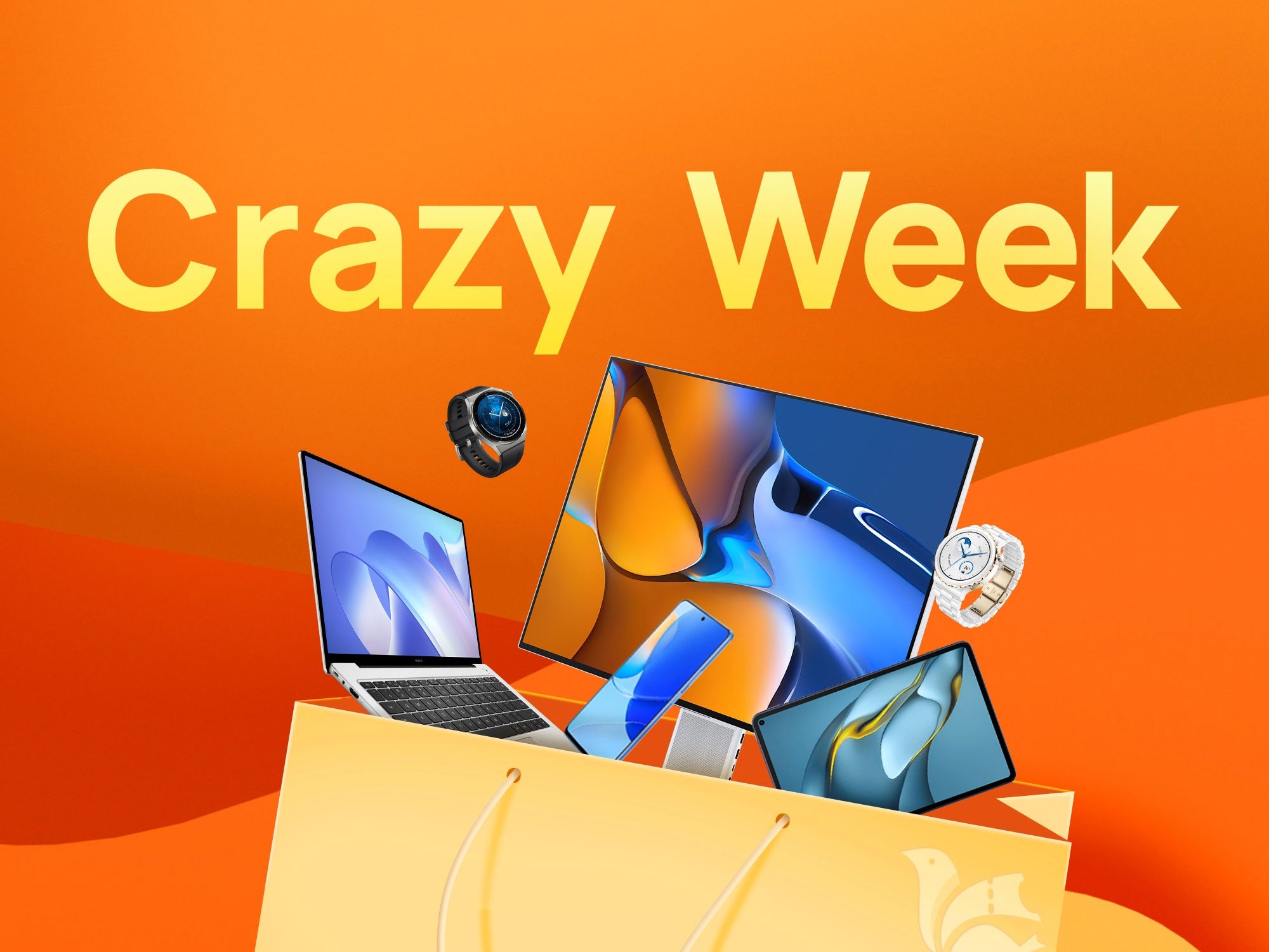 HUAWEI Crazy Week: Technik-Angebote im Oktober