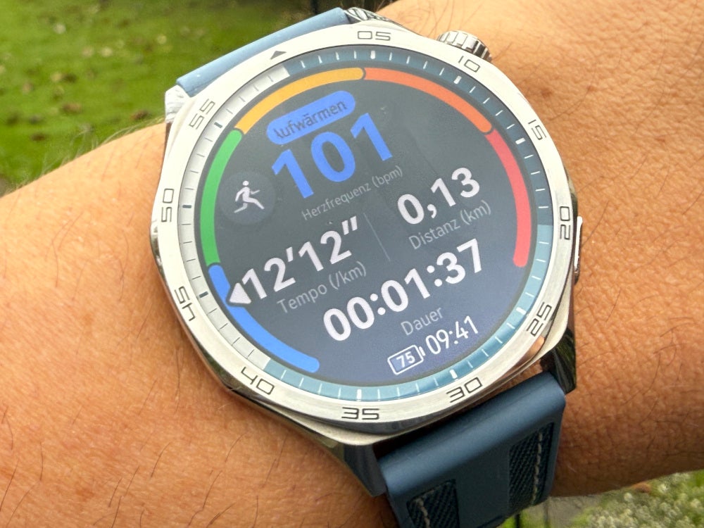 Huawei Watch GT 5 im Trainingsmodus.