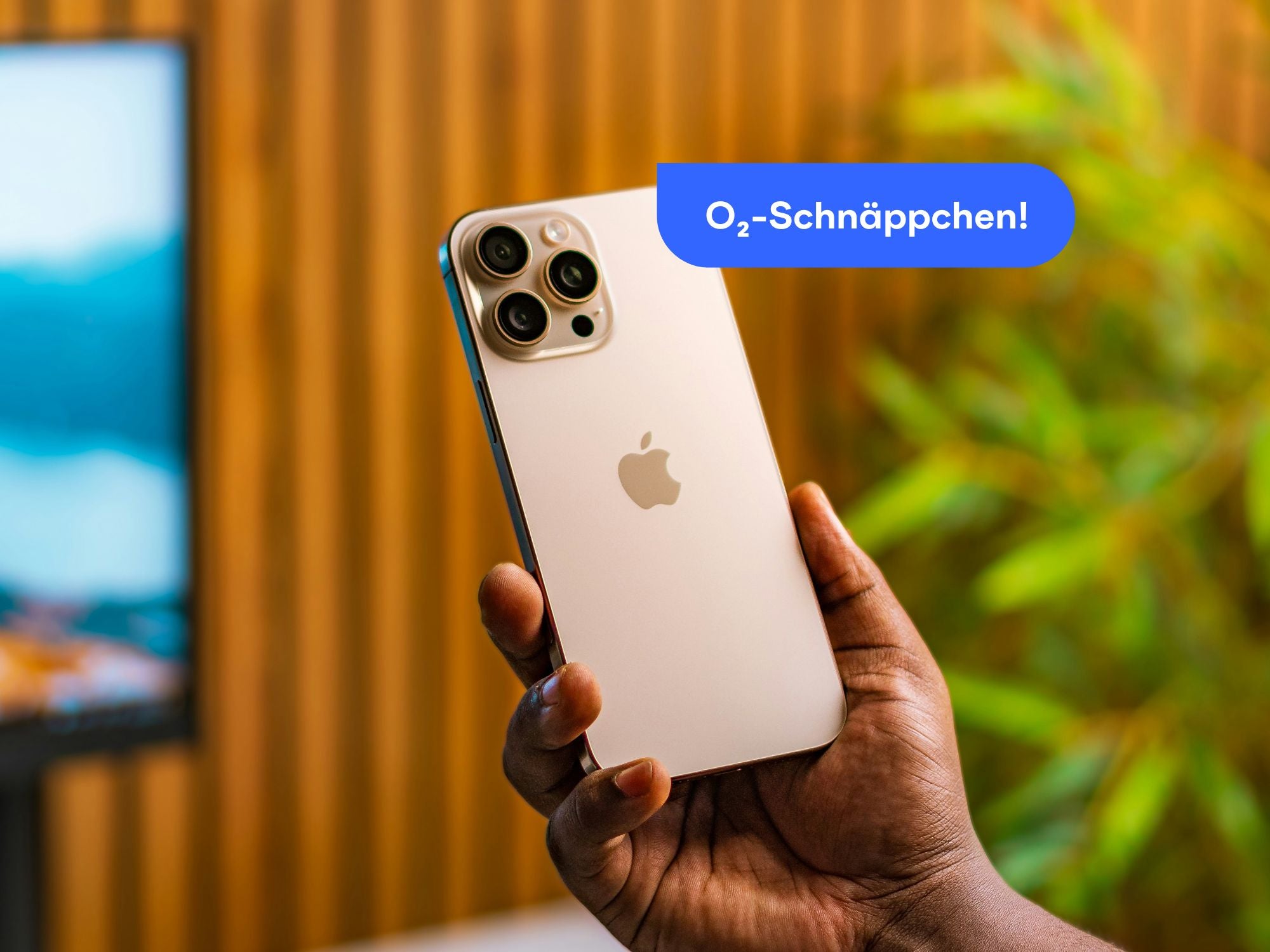 iPhone 16 Pro Max und AirPods Pro 2 im Angebot bei O2