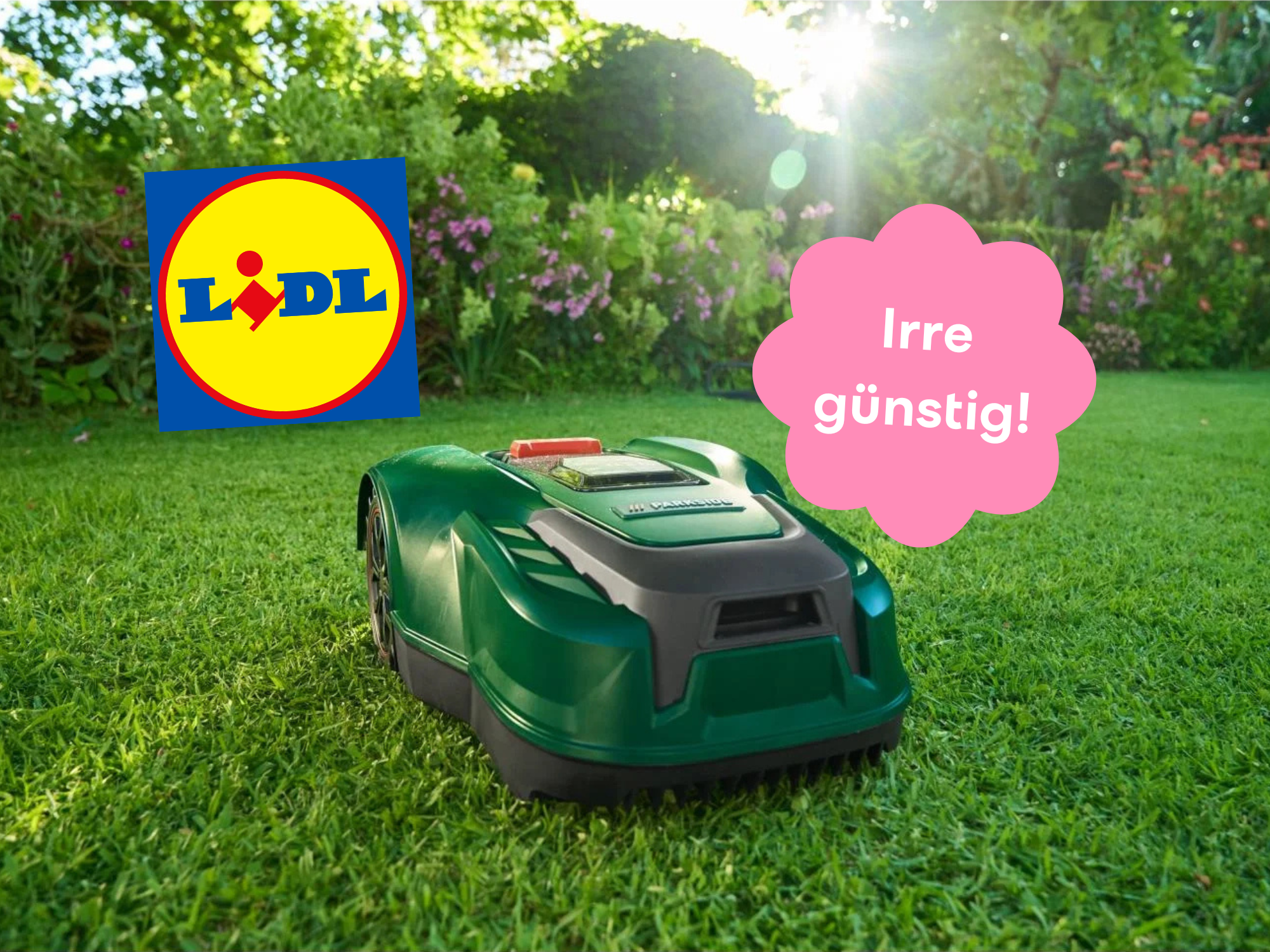 Irre günstiger Mähroboter jetzt bei Lidl