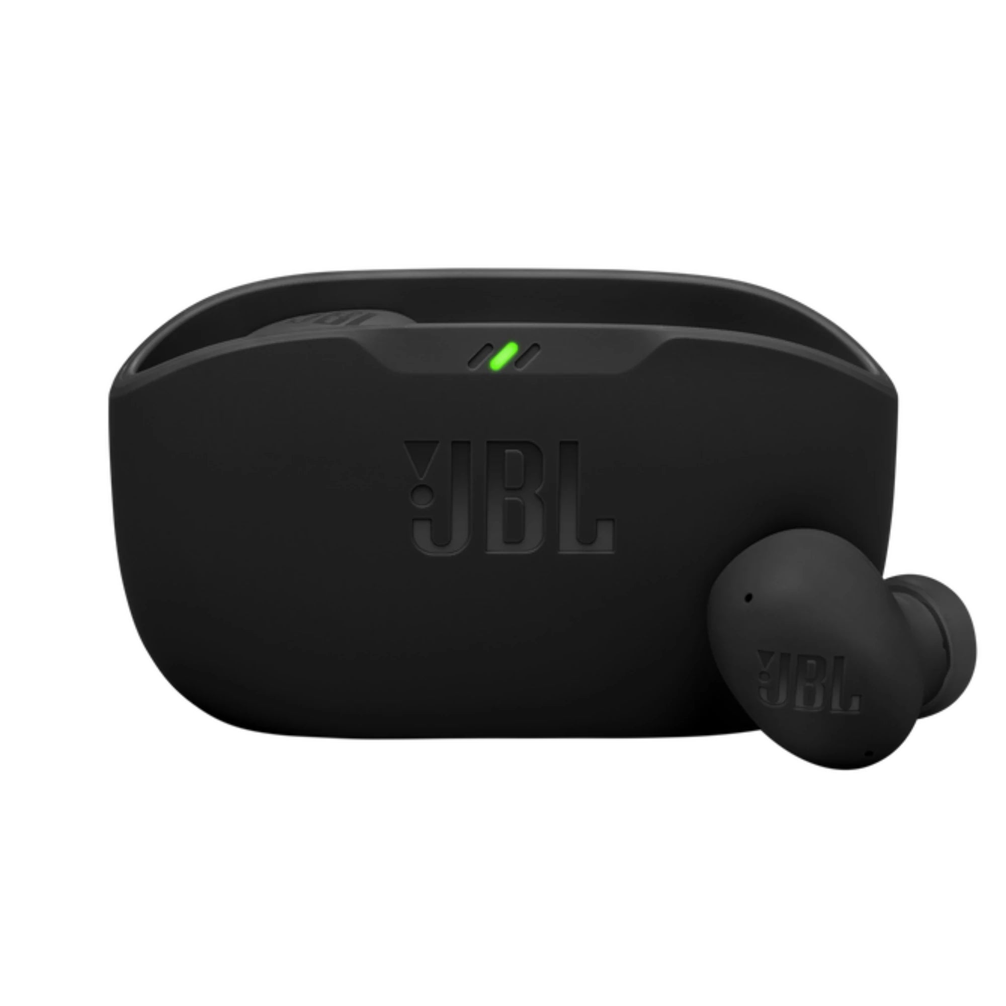 JBL Wave Buds 2 Case mit In-Ear-Kopfhörern von vorne