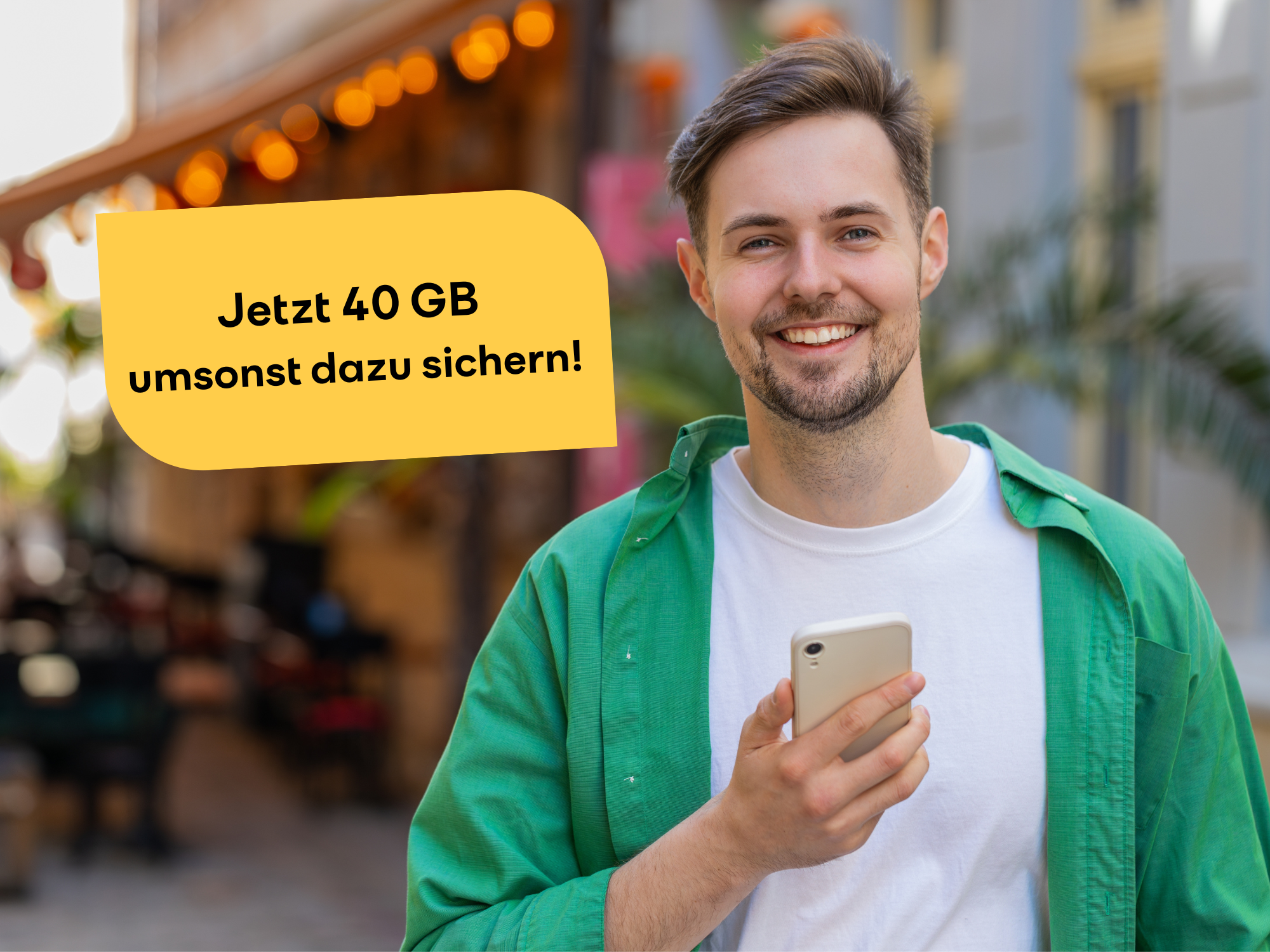 Jetzt 40 GB umsonst zum Prepaid-Tarif sichern!