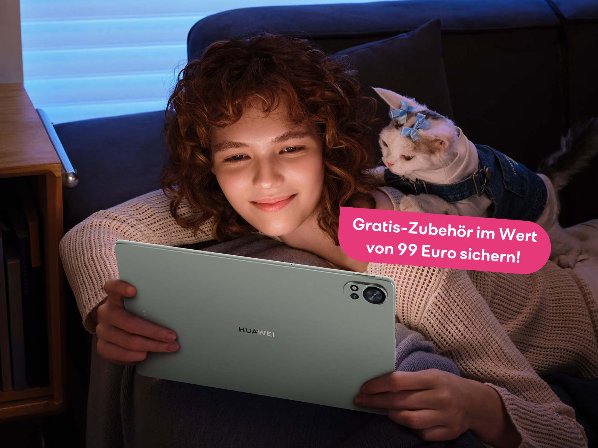 Jetzt bei HUAWEI Zubehör im Wert von 99 Euro kostenlos sichern!