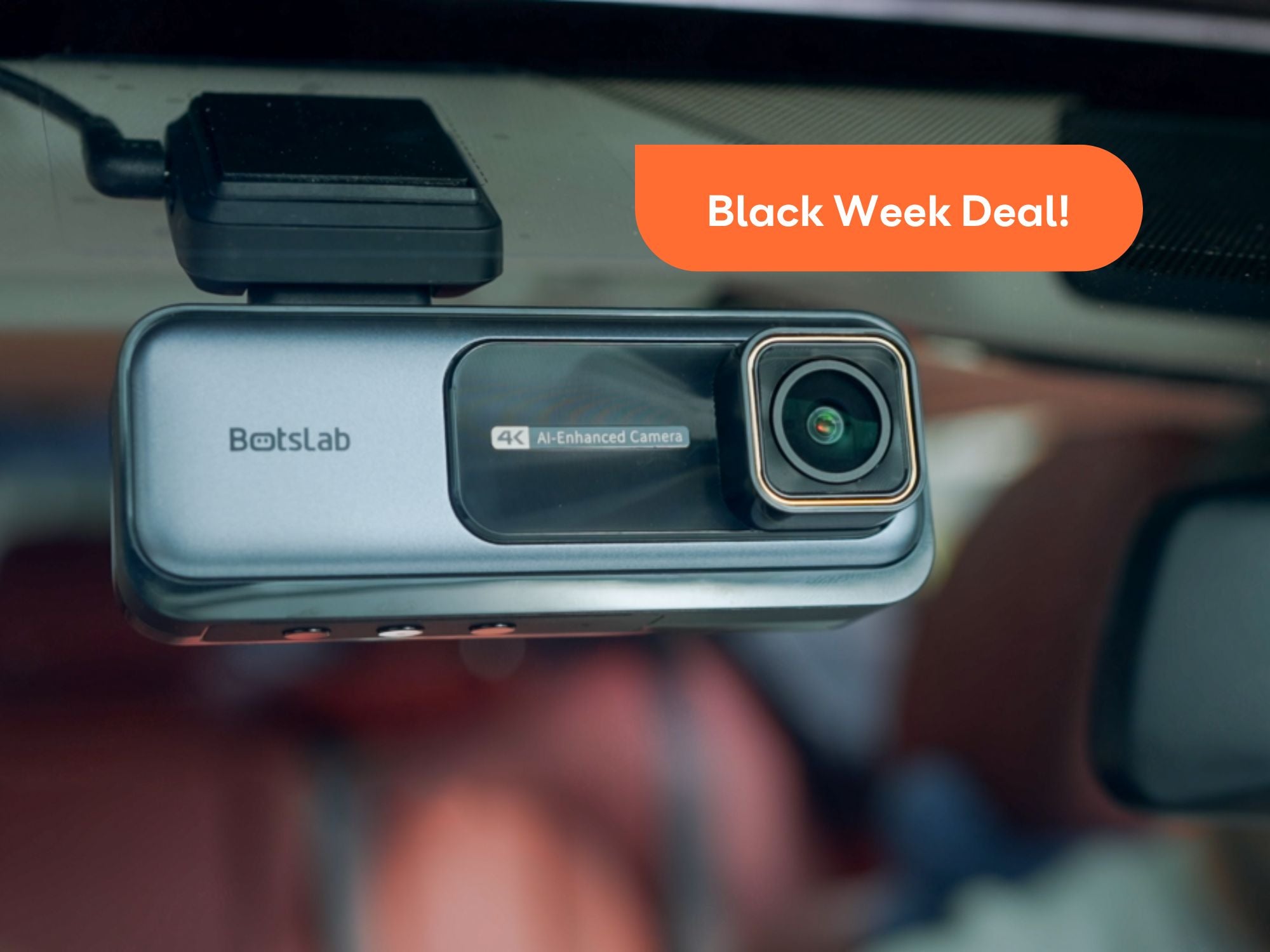 Jetzt im Black Deal - Mit dieser 4K-Dashcam bist du viel sicherer unterwegs