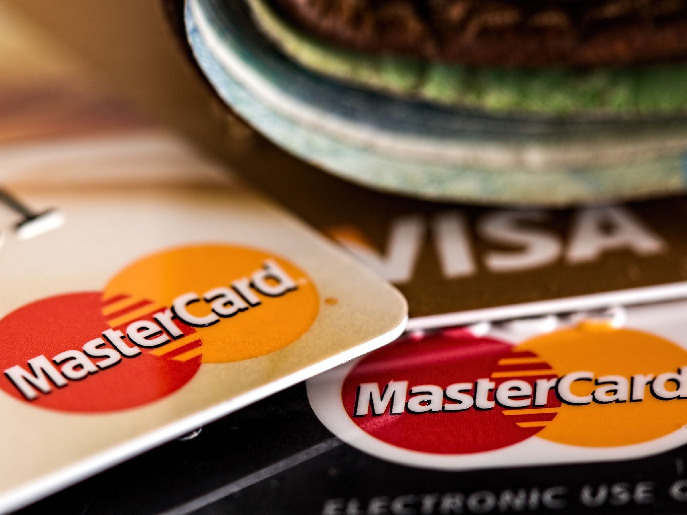 Kreditkarten von Visa und Mastercard