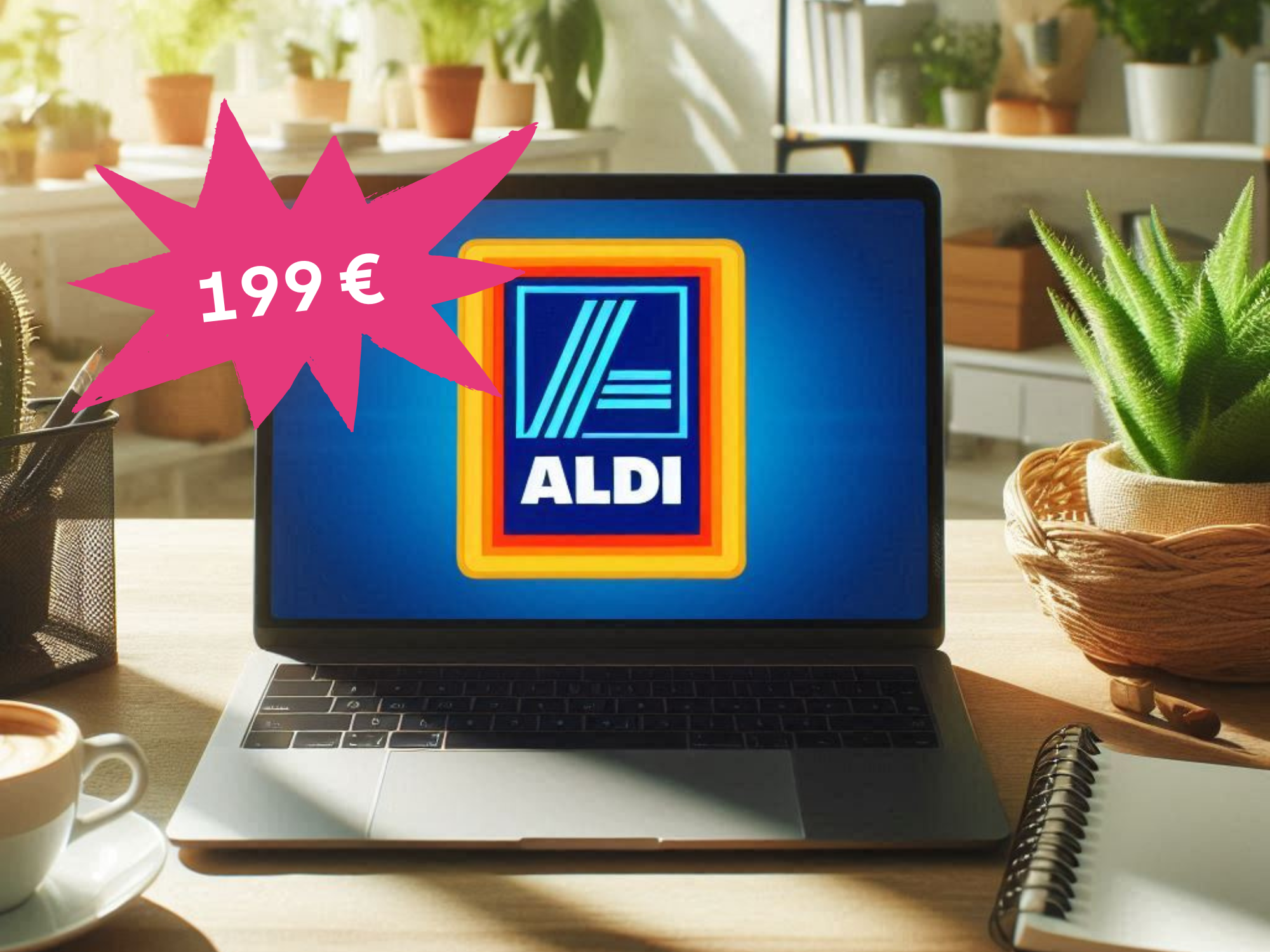 Laptop bei Aldi für 199 Euro