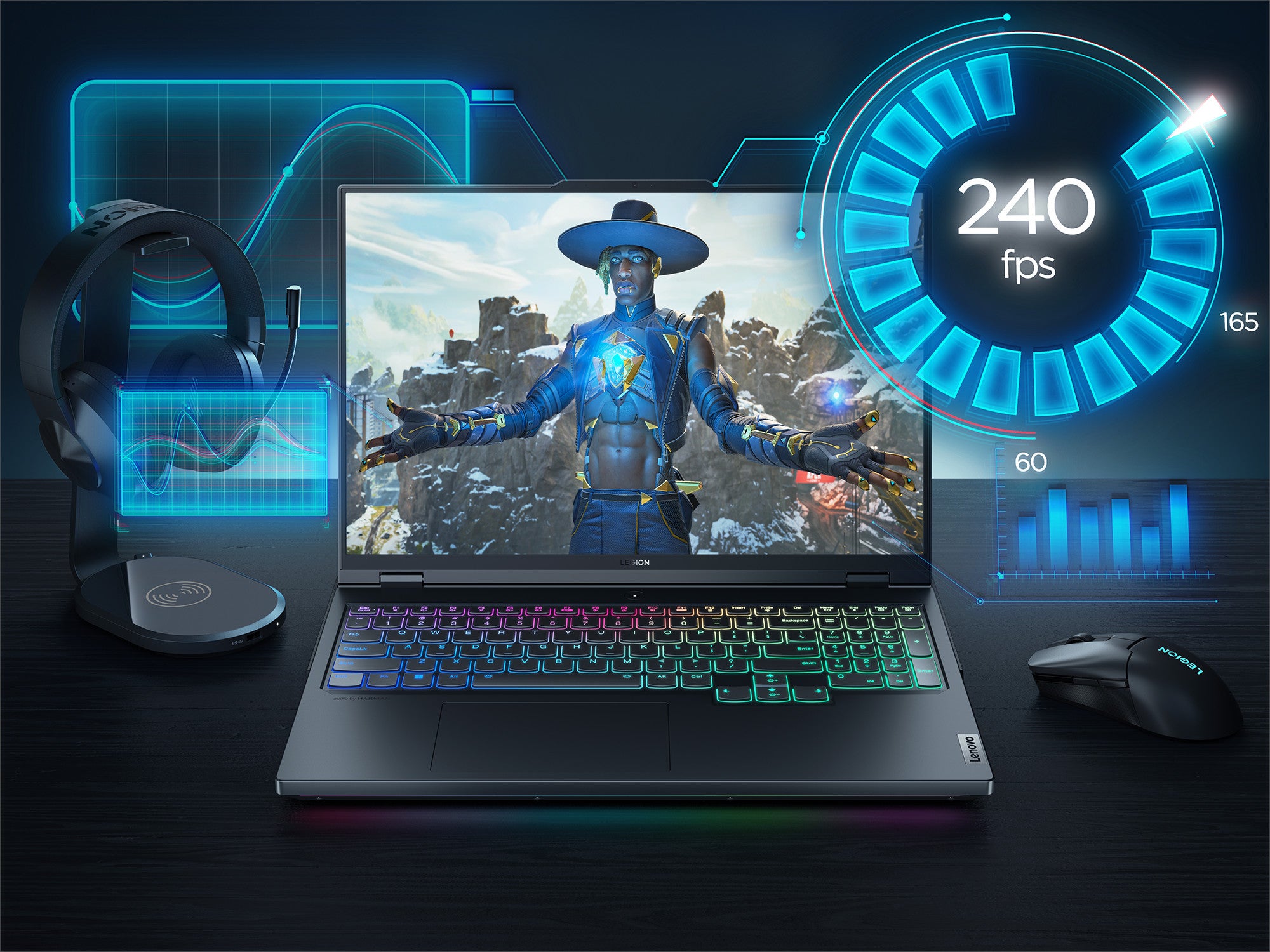 The new Legion Pro 7i is equipped with a 40 graphics card.