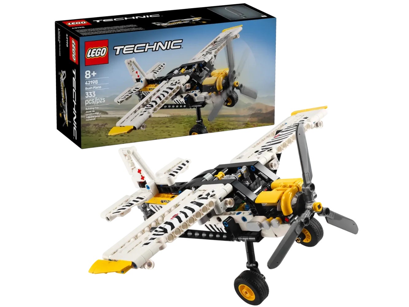 Foto: Klemmbaustein Lego LEGO 42198 Propellerflugzeug