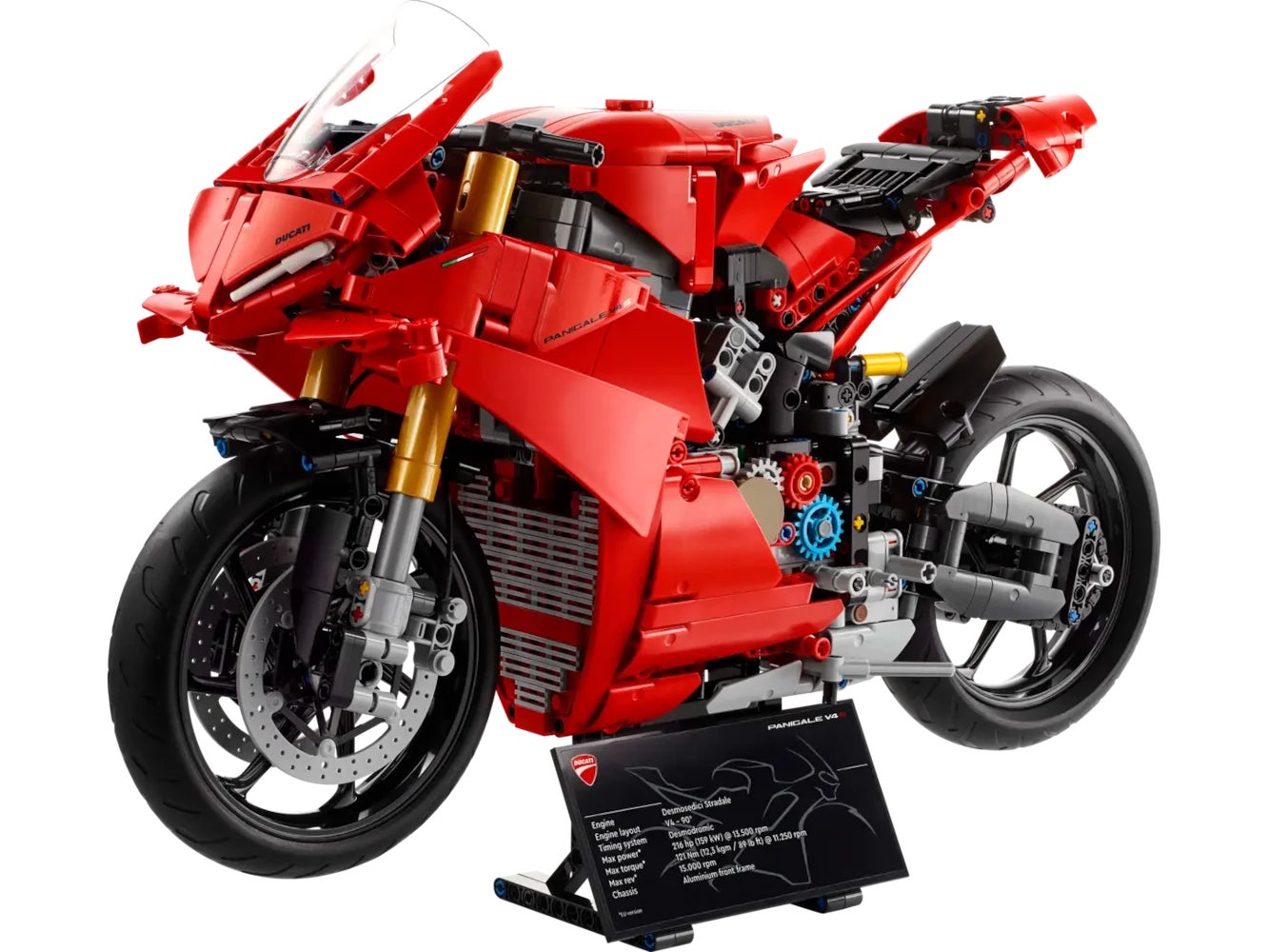 Ducati Panigale V4 S Motorrad schräg von vorne