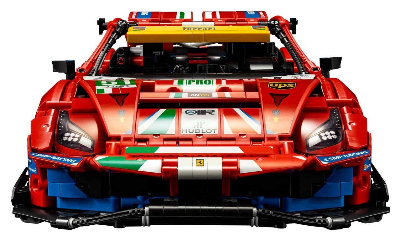 Foto: Klemmbaustein Lego Ferrari 488 GTE “AF Corse #51” (42125)