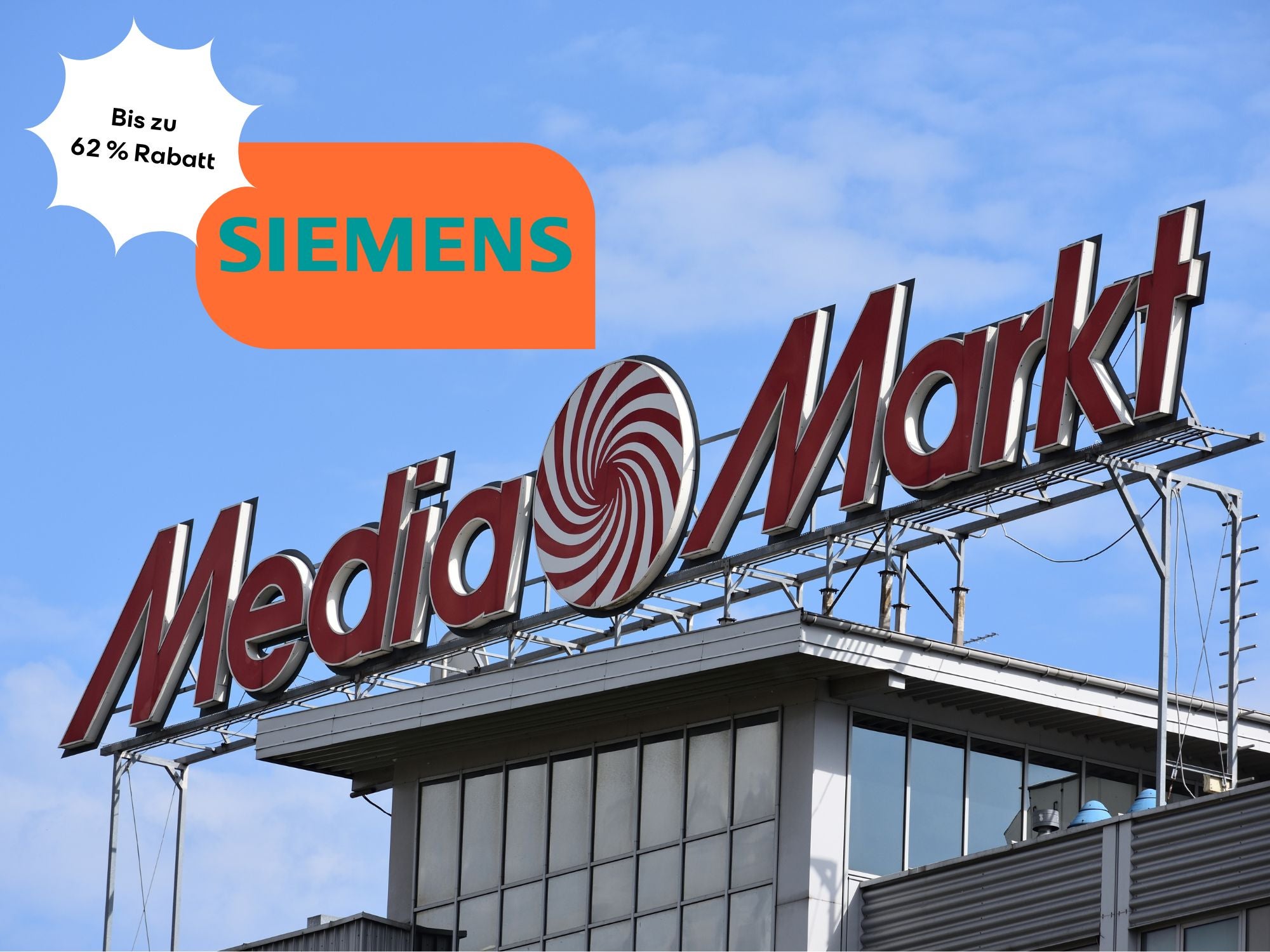 MediaMarkt rabattiert Siemens drastisch - Jetzt gibt es sogar diese Überraschung gratis